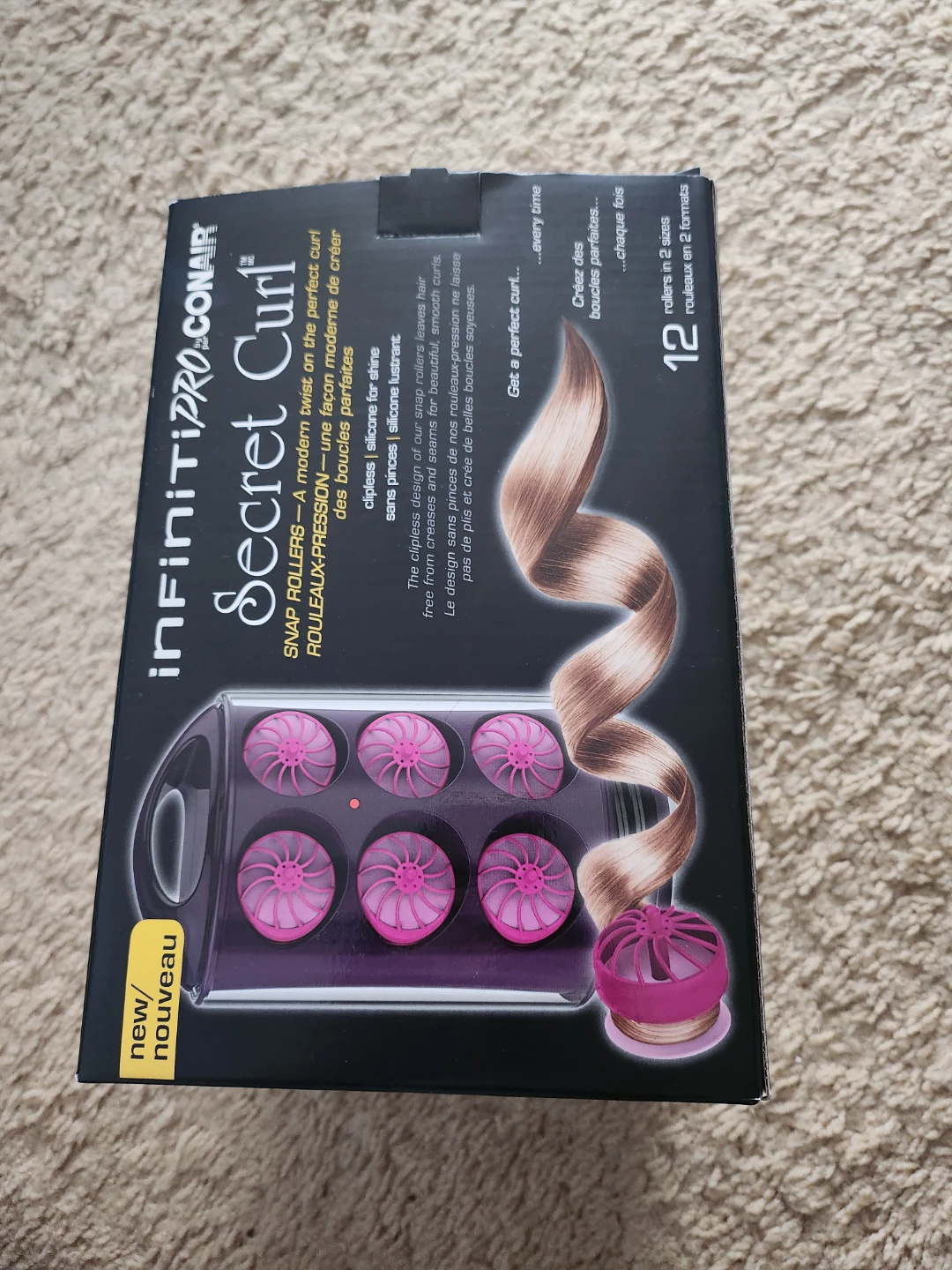 Conair InfinitiPRO Secret Curl Snap Rollers - photo 2