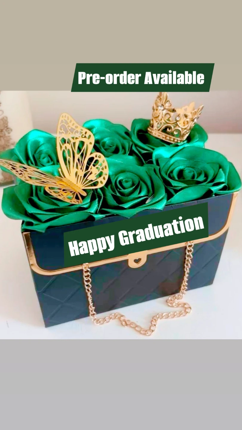 Graduation fresh or silk roses Pre-order Available - photo 3