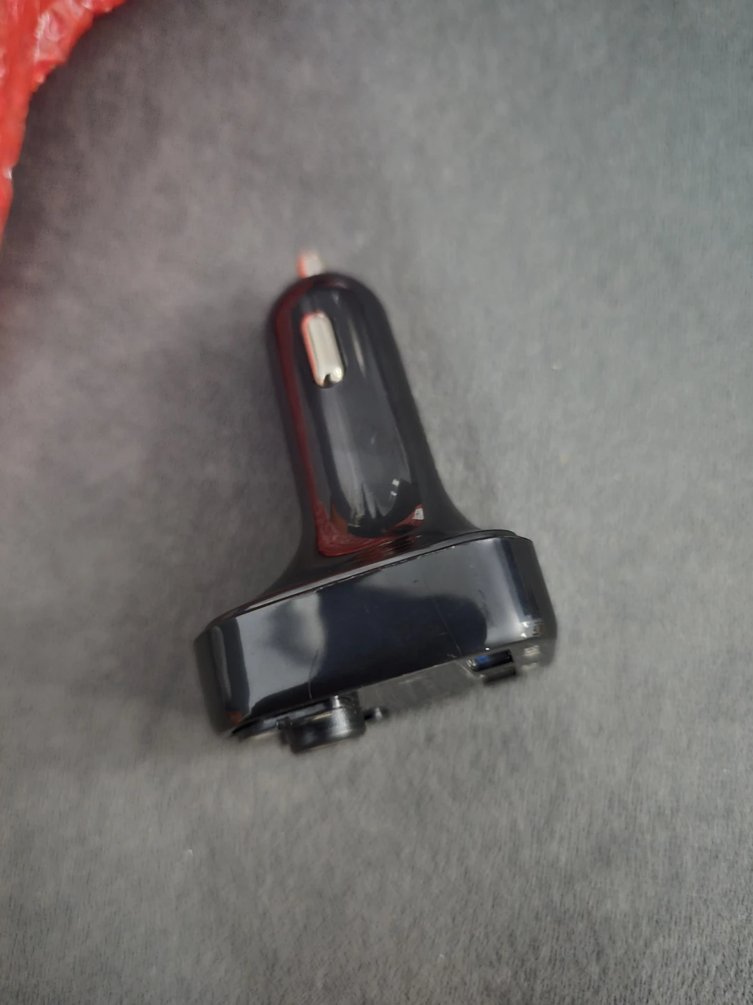 Black Bluetooth FM Transmitter Car Charger - photo 4