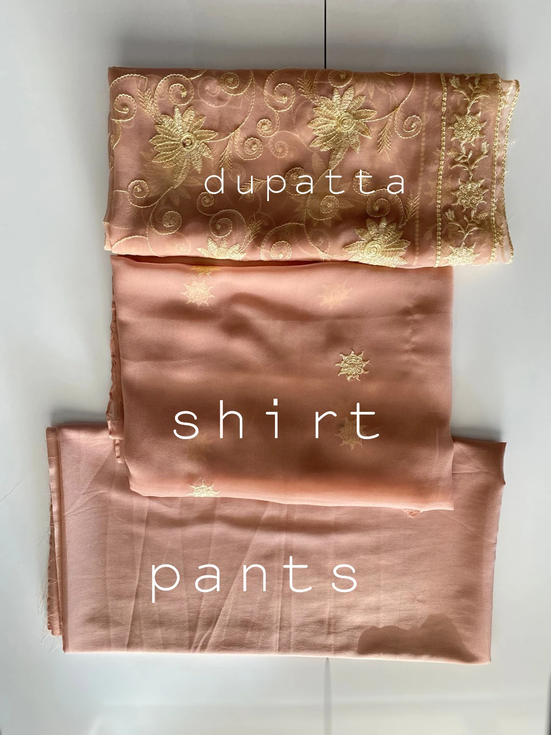3 pcs unstitch Dupatta,Shirt,Pants - photo 2