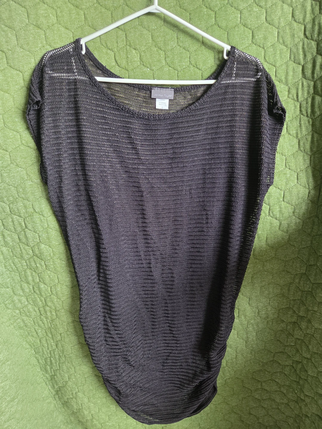 Black Knit Top