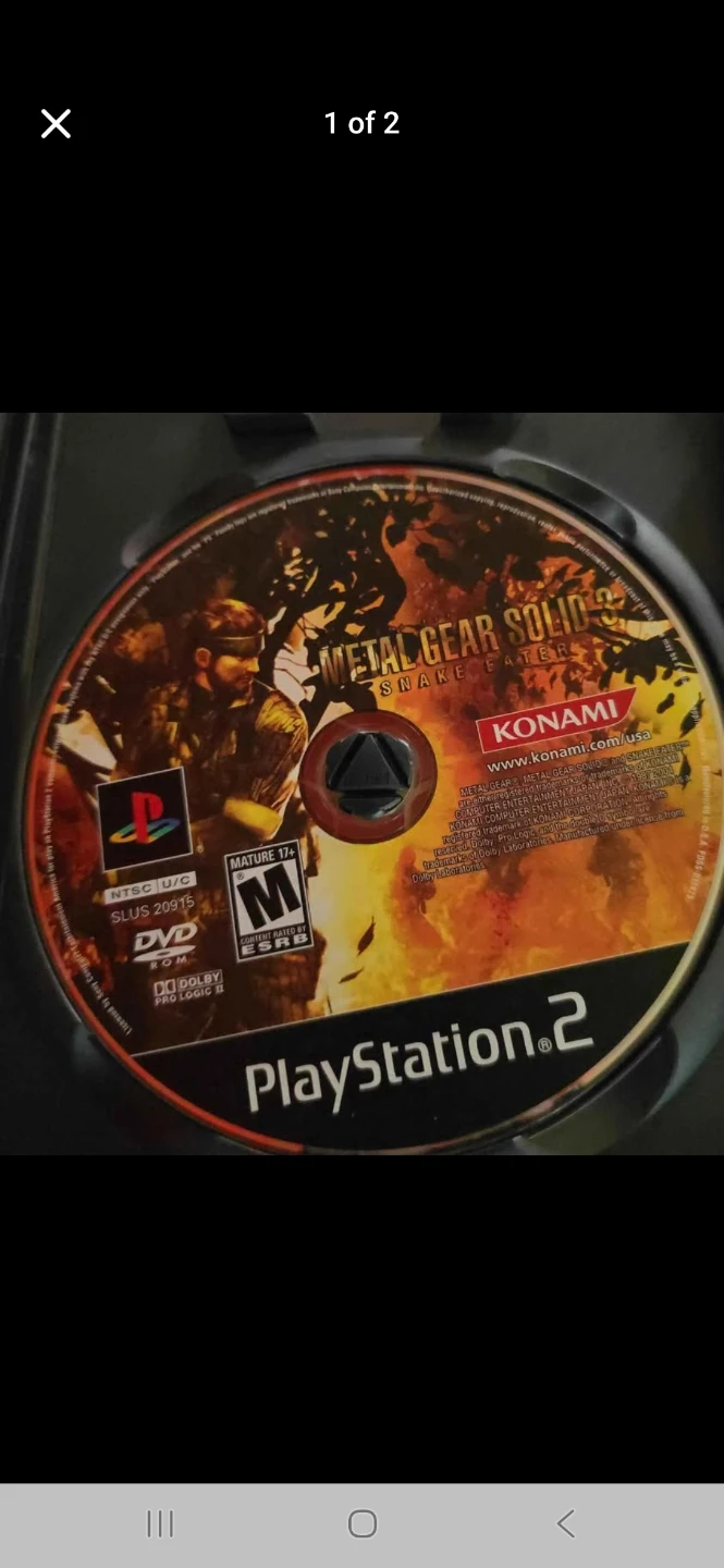 Metal Gear Solid 2: Sons of Liberty PlayStation 2 Game - photo 2
