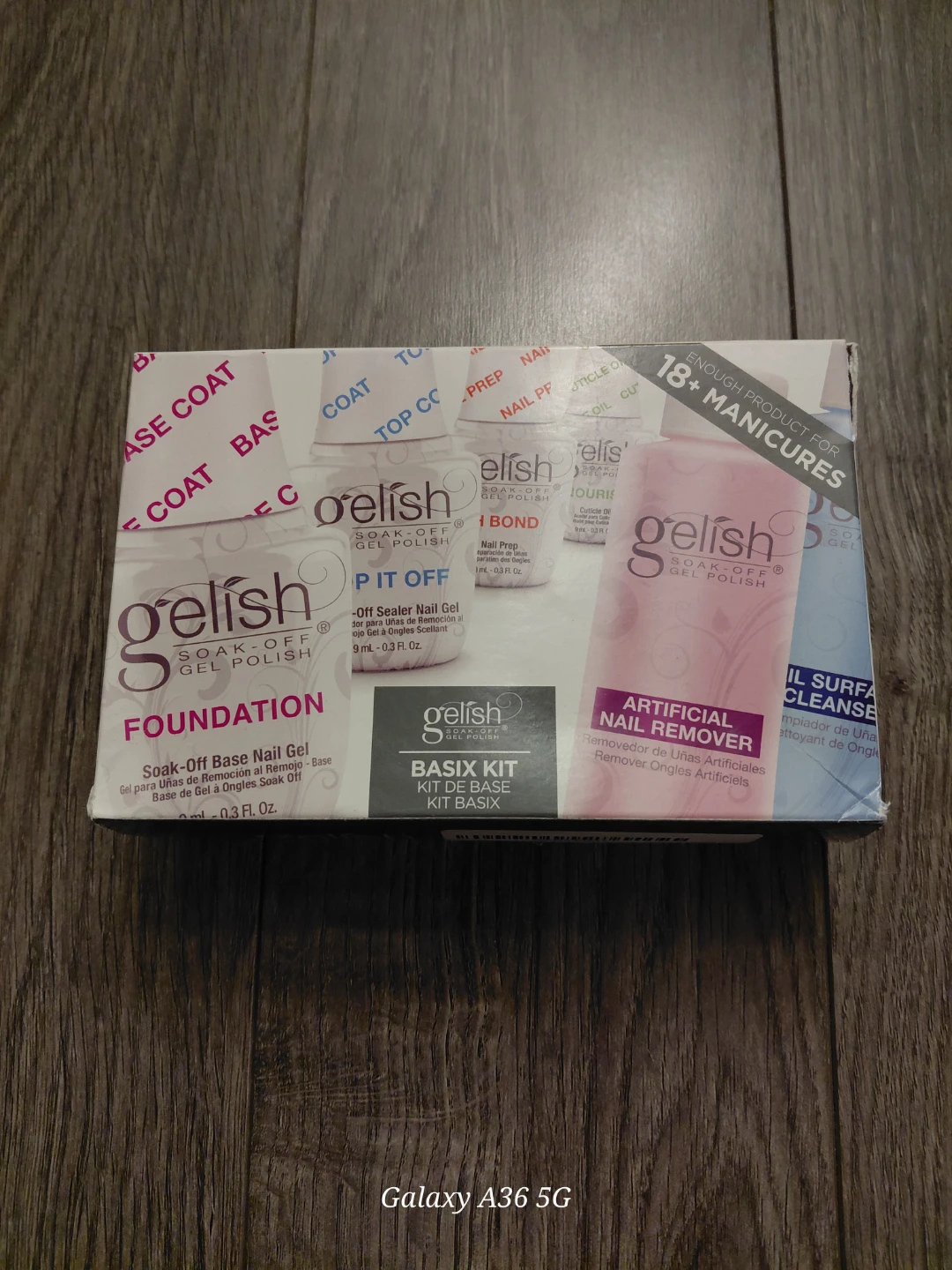 Gelish Basix Kit Soak-Off Gel Polish Set
