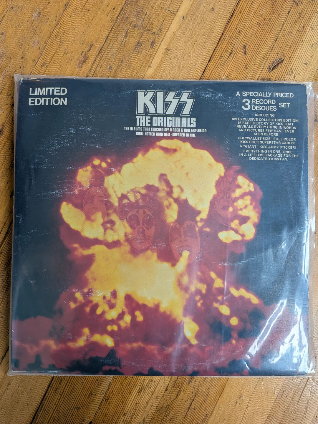 KISS The Originals Limited Edition 3 Record Set