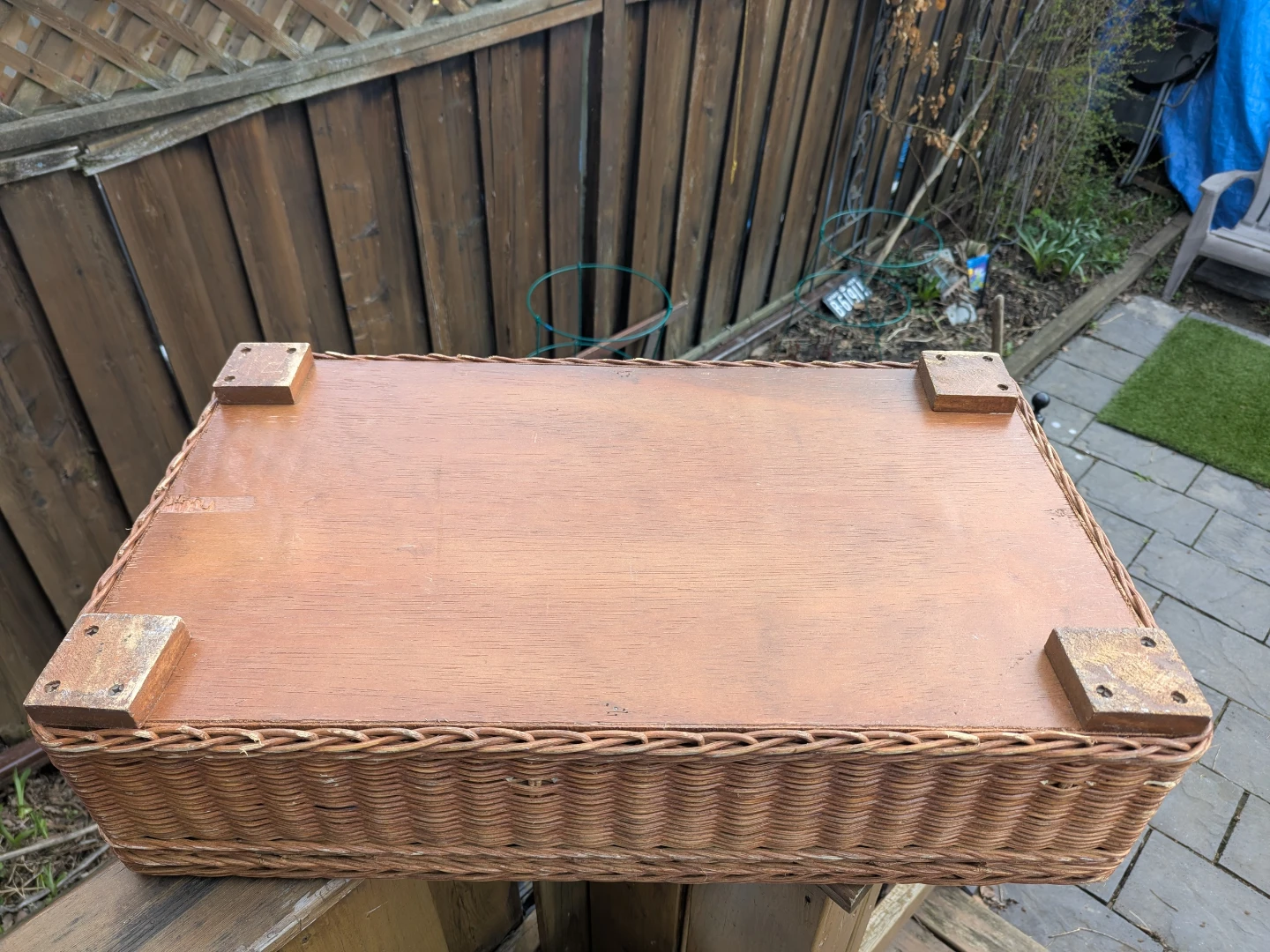 Wicker Storage Trunk - photo 3