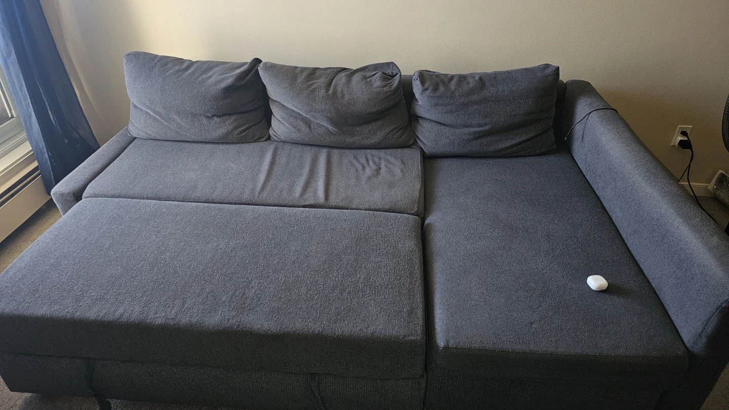 Grey Sectional Sofa Bed - photo 3