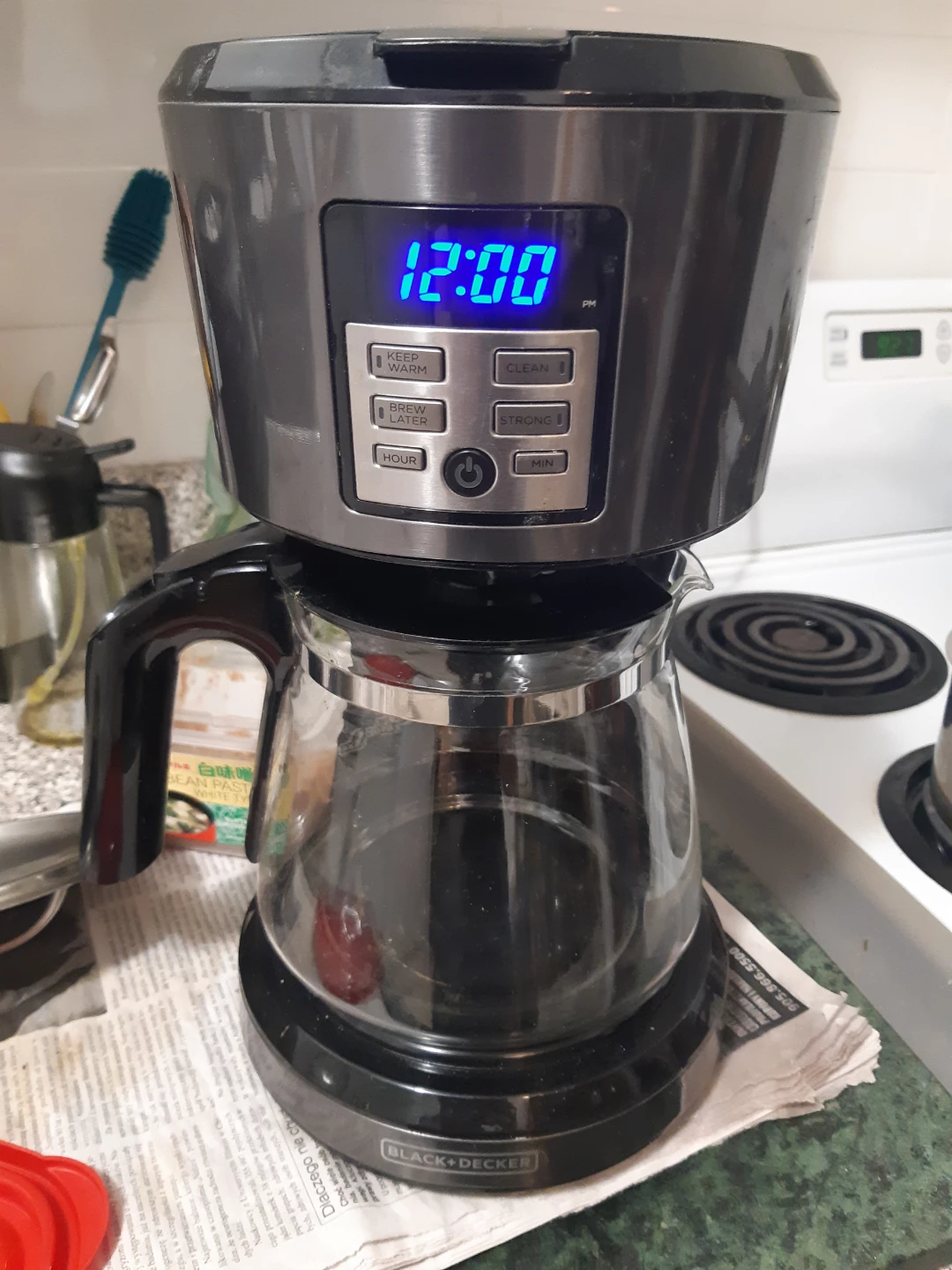 BLACK+DECKER 12-Cup Coffee Maker 🌱