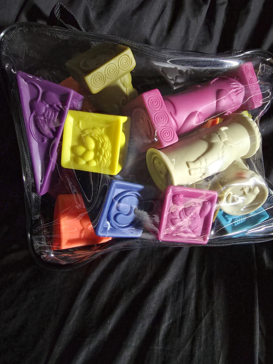 Baby Elemenosequeeze Soft Building Blocks