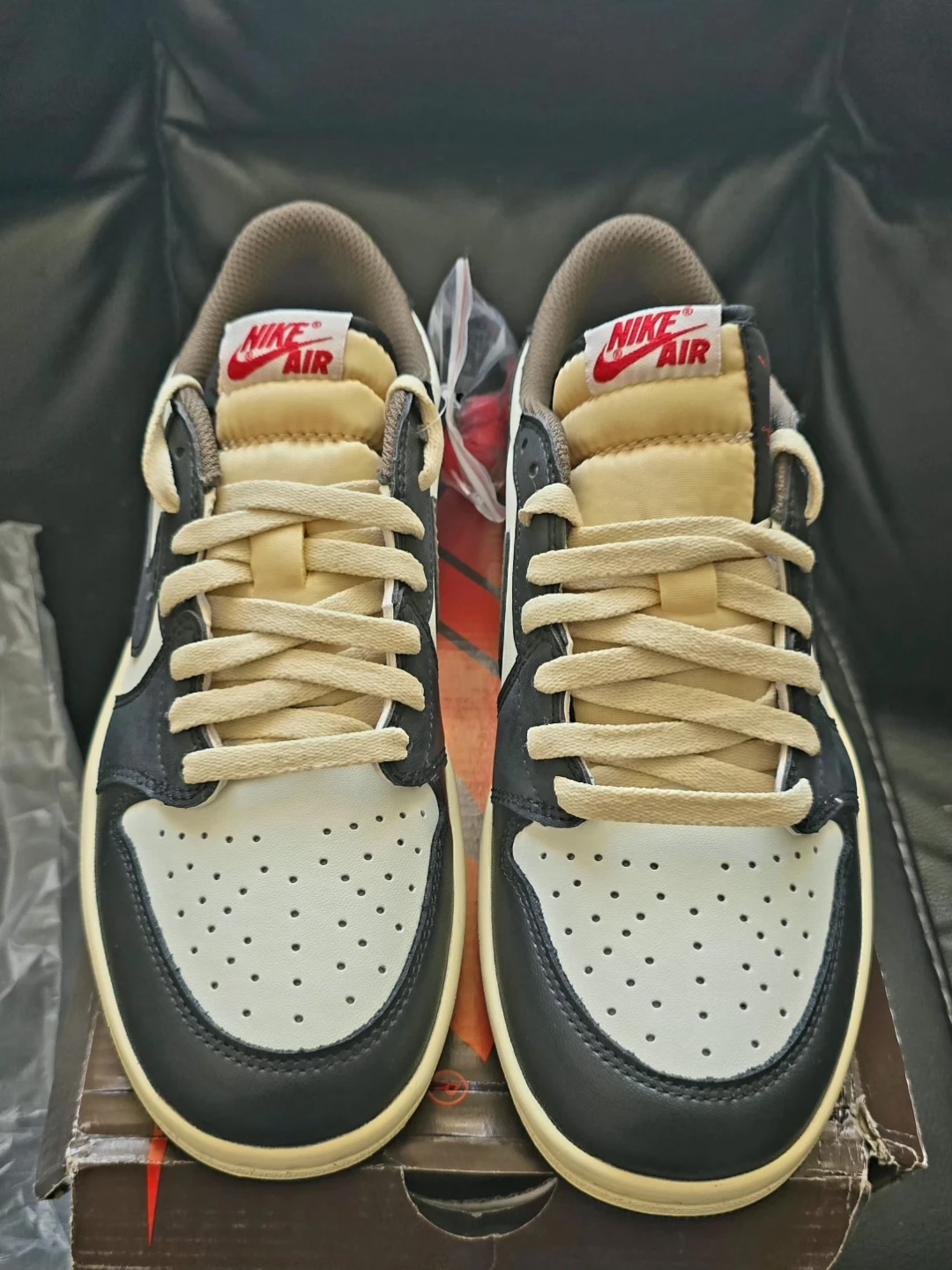 Brand new Jordan 1 low Travis Scott Cactus Jack Moka sale - photo 2