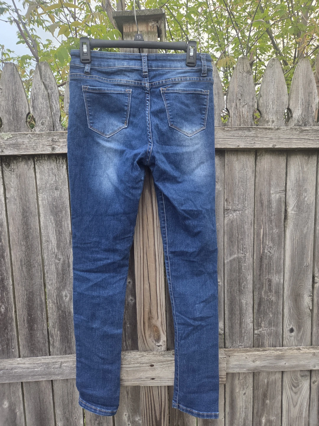 U-W-J Girls' Blue Denim Jeans Size 7/8 - photo 2