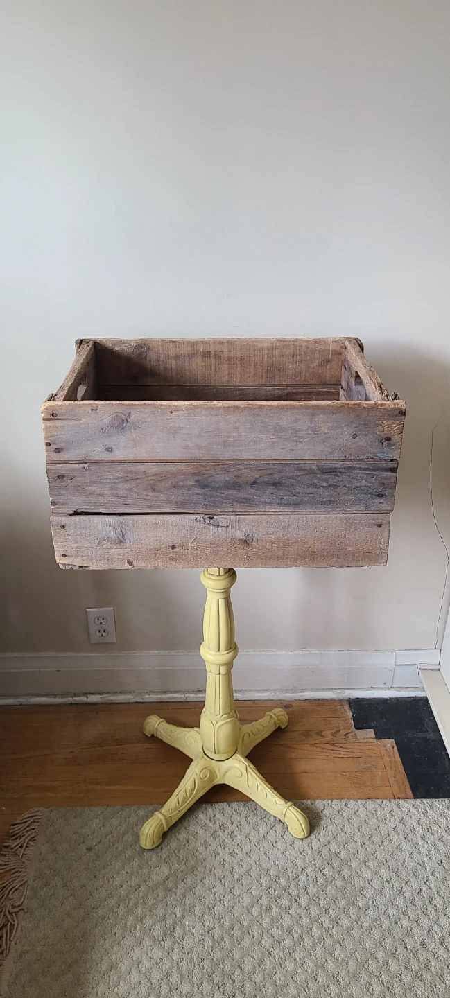 Antique Wood Crate / Box from Collingwood ON factory - photo 3