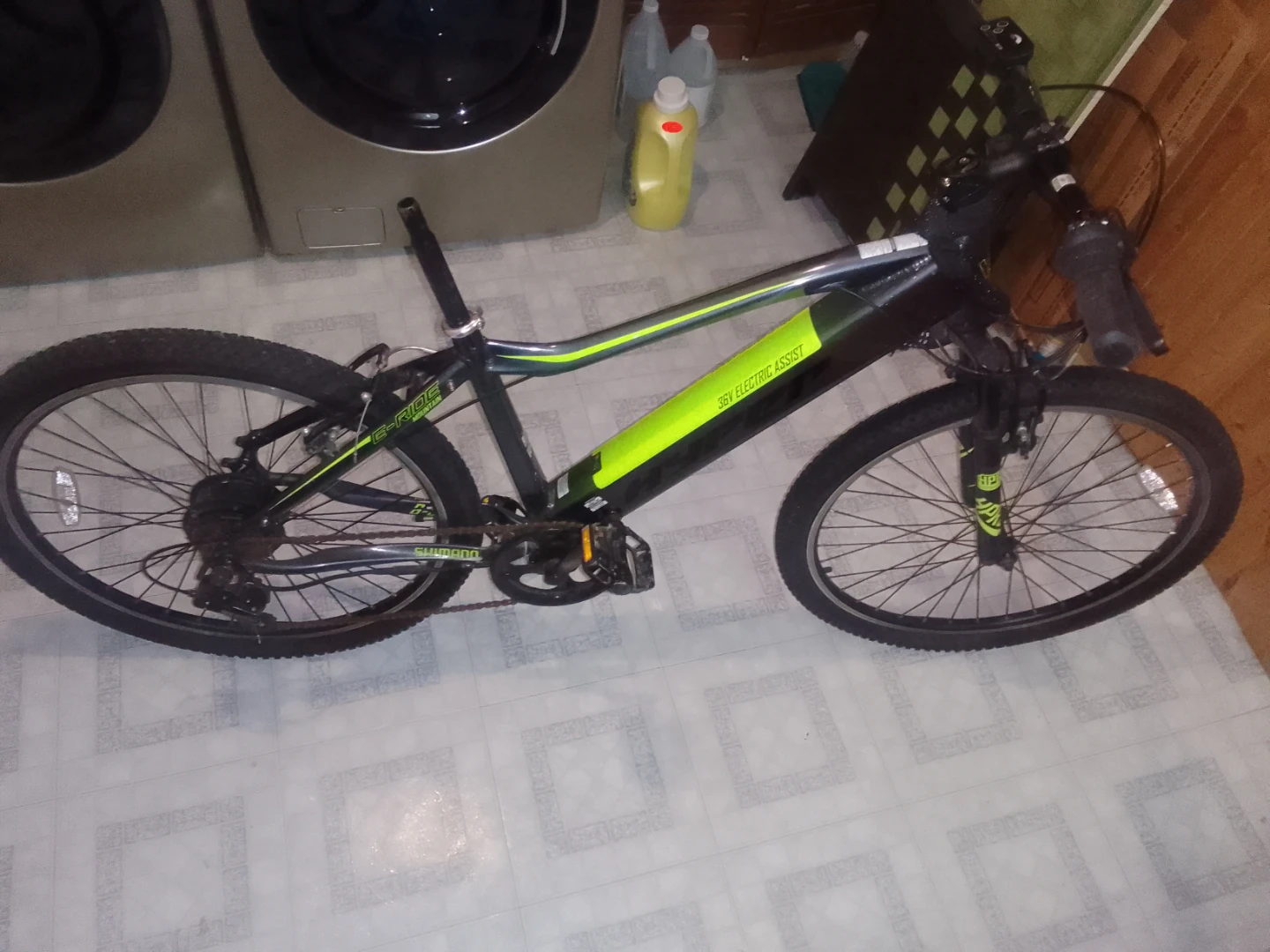 36V Electric Assist Mountain Bike