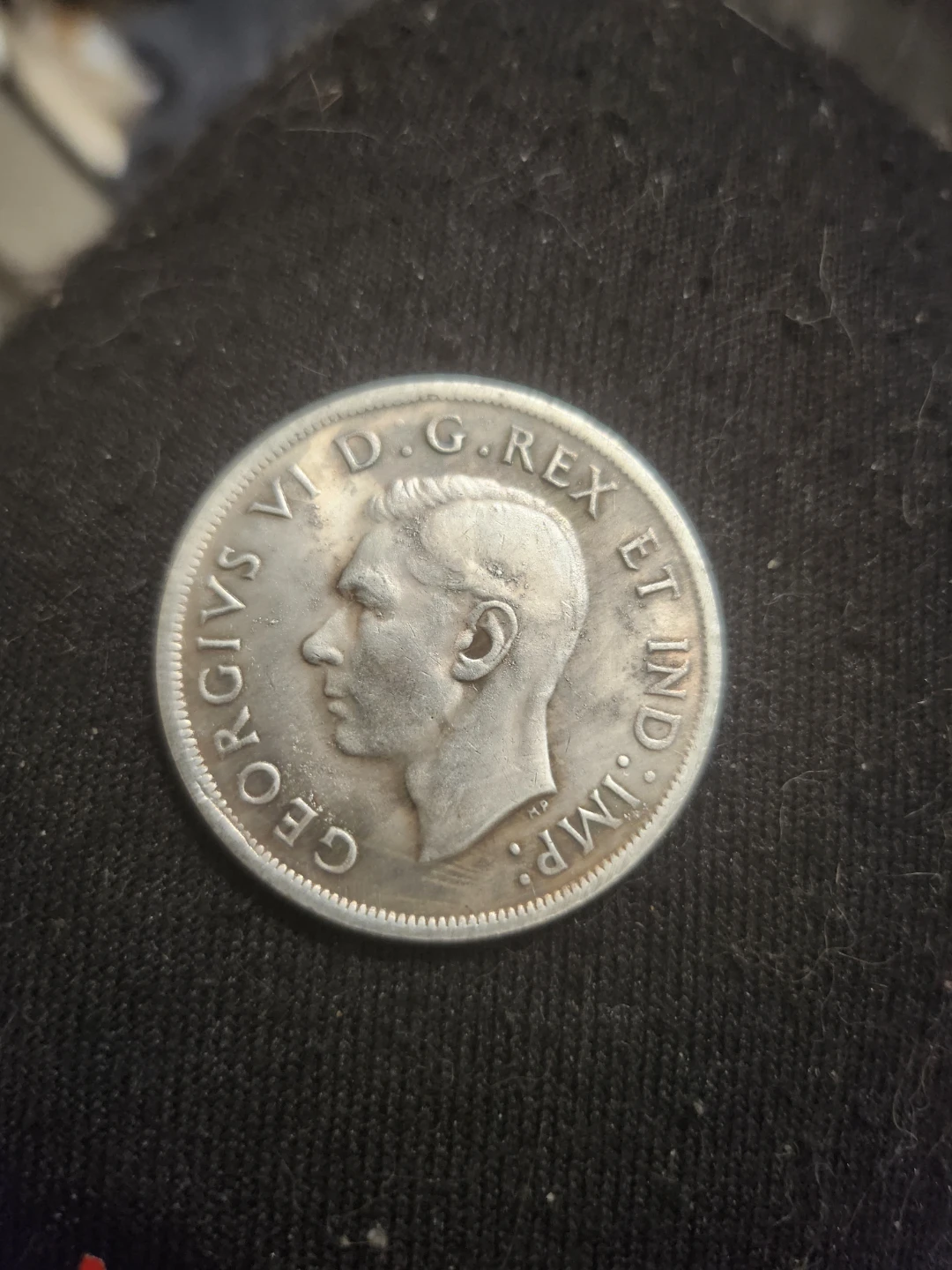 1945 Canada Silver Dollar Coin