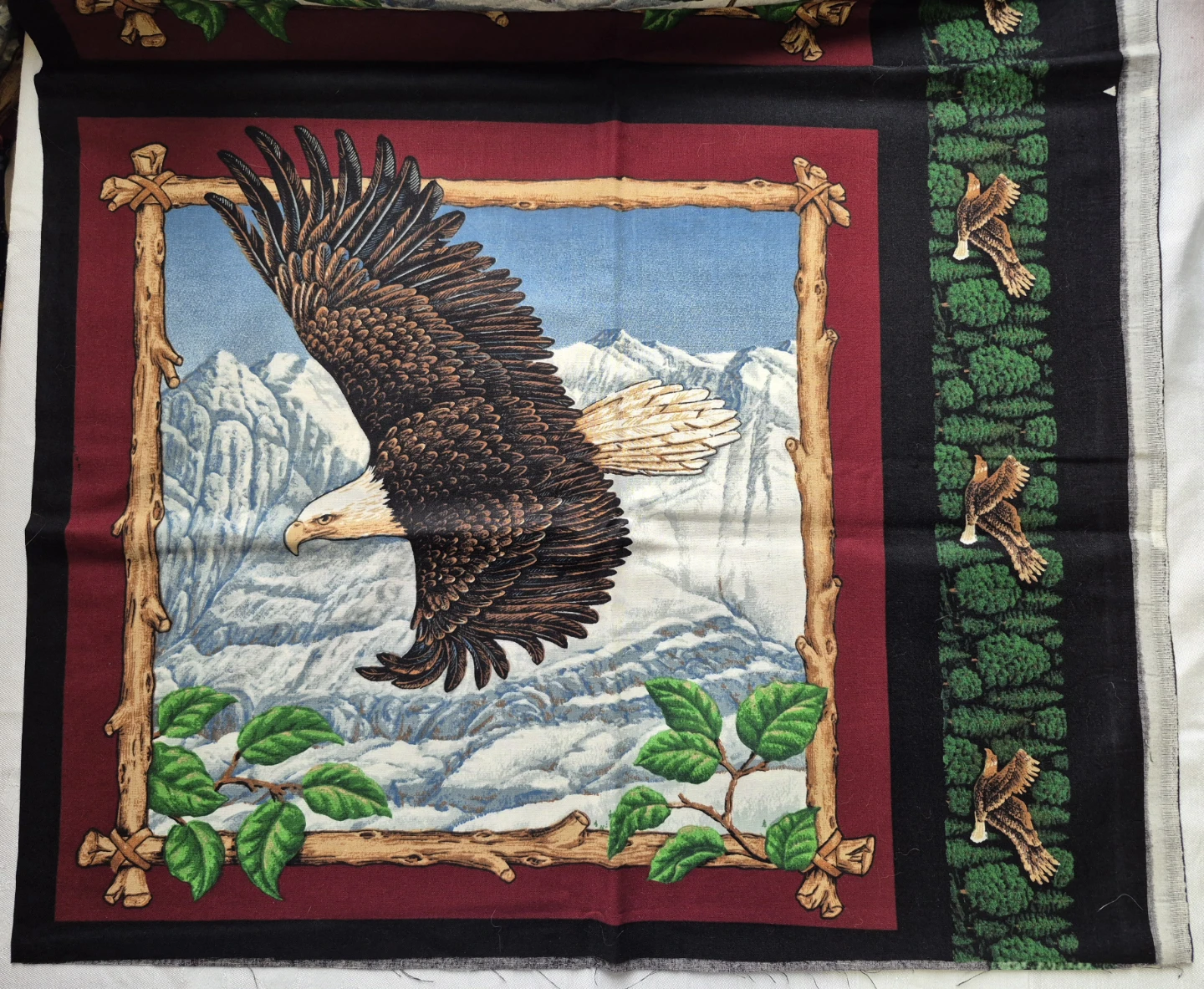 Assorted Fabric Panels with Wildlife and Indigenous Designs - photo 3