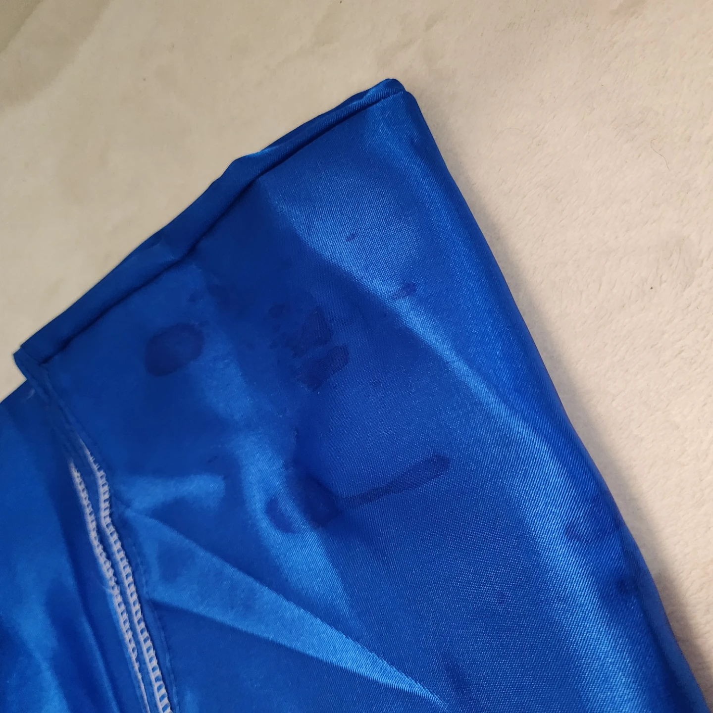 Blue Floral Vietnamese AO Dai - Size 1 - photo 5