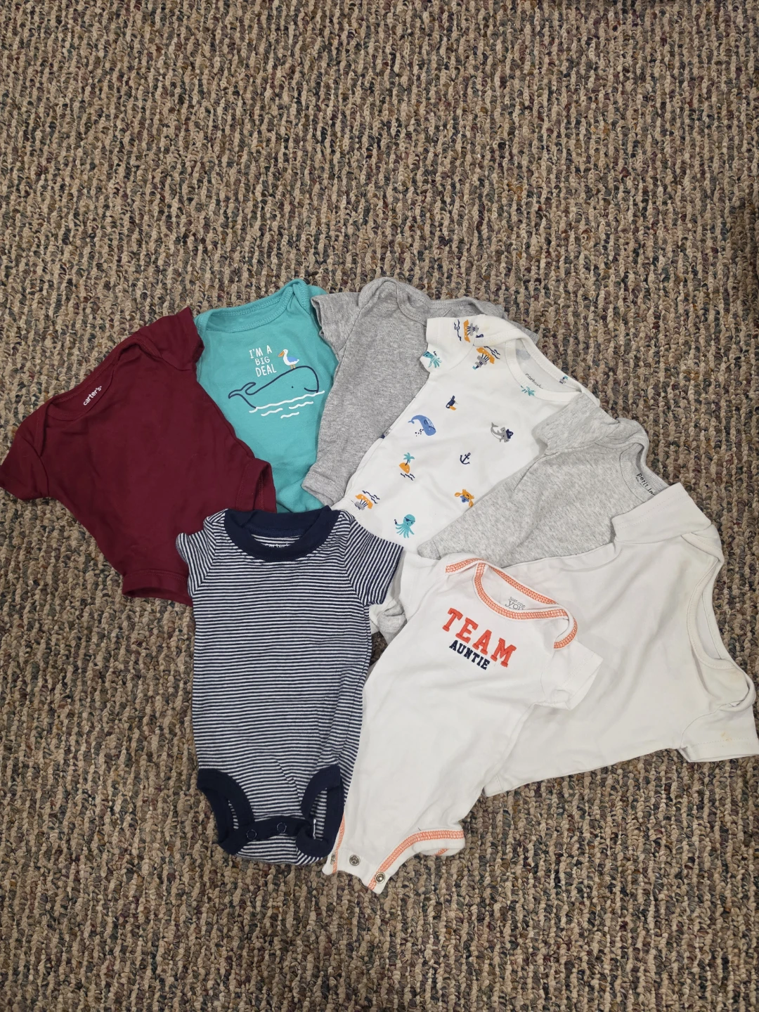 Baby boy clothing bundle - newborn size