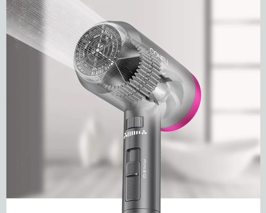 New CONFU Fashion Style Hair Dryer with Attachments - photo 3