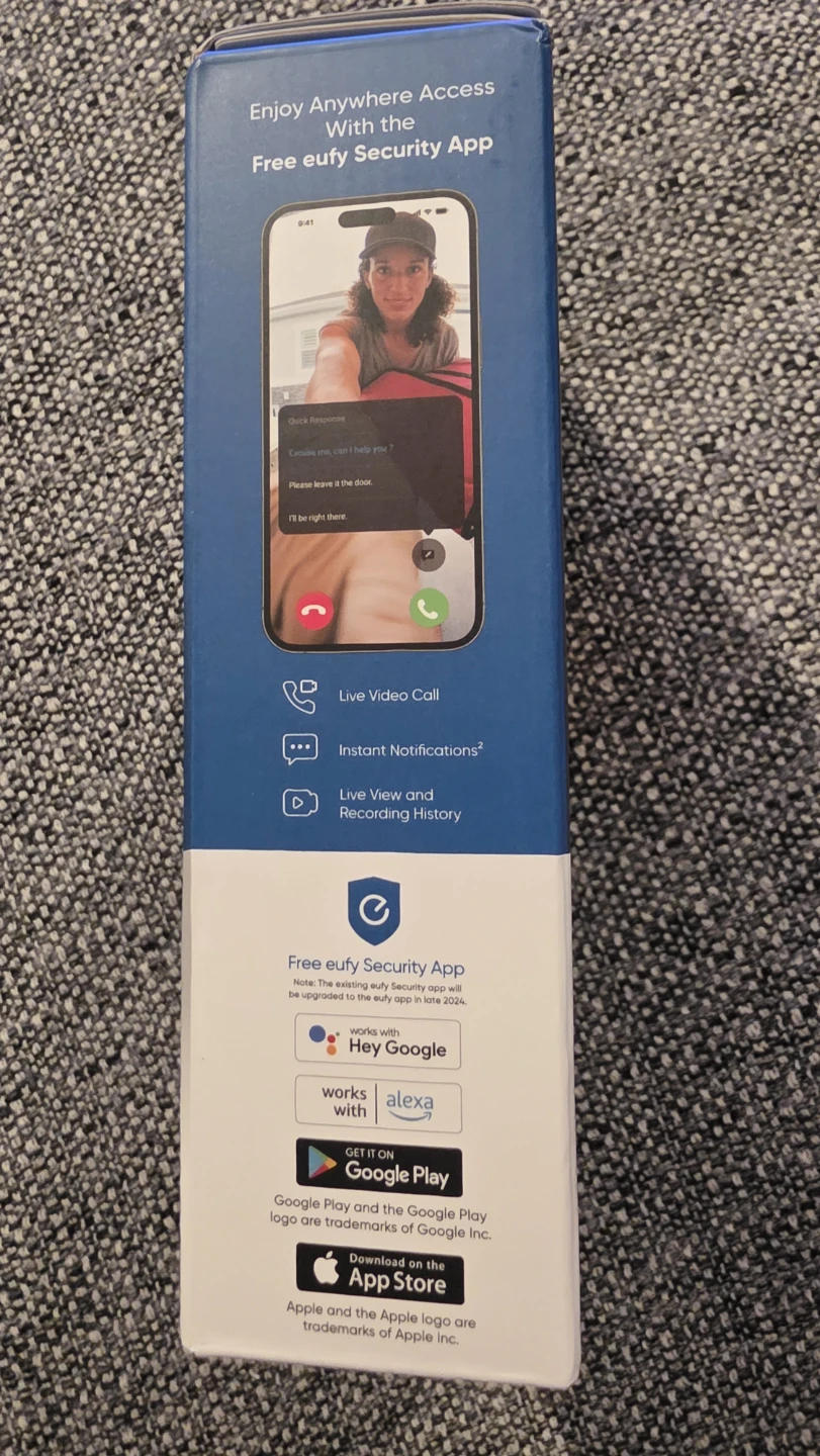 eufy Video Doorbell C30 (New, Sealed) - photo 5