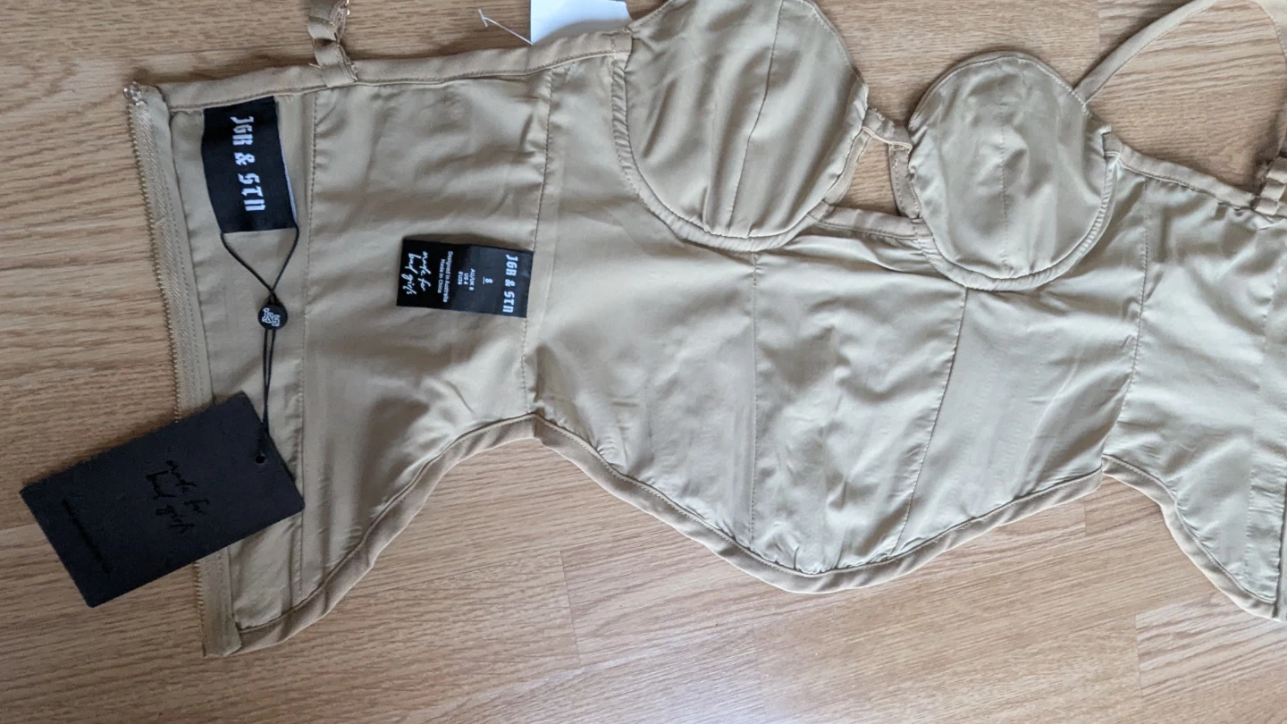 JON & STII Corset Top - Beige - photo 2