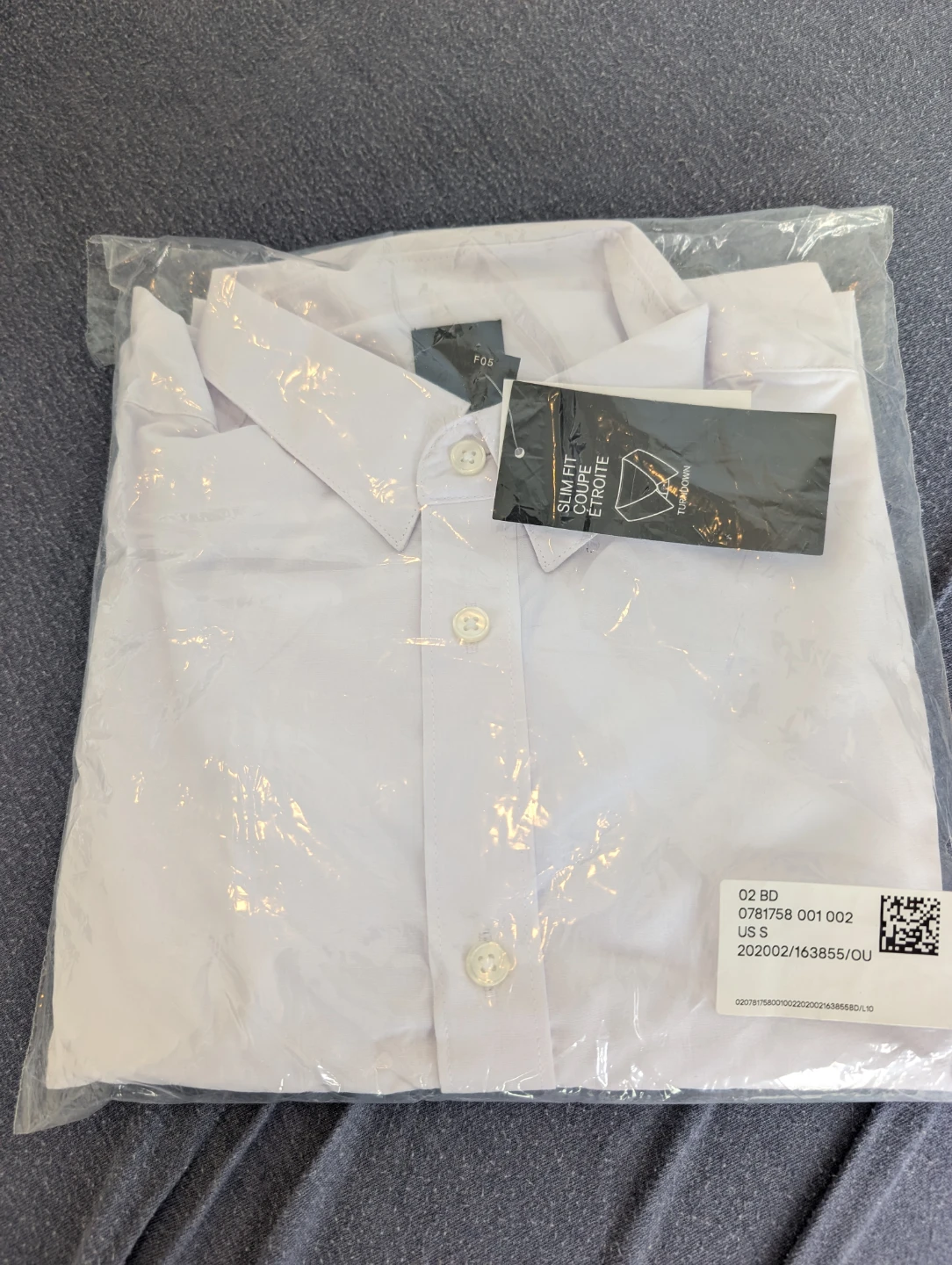 H&M, Primark Men's White Slim Fit Dress Shirt - White