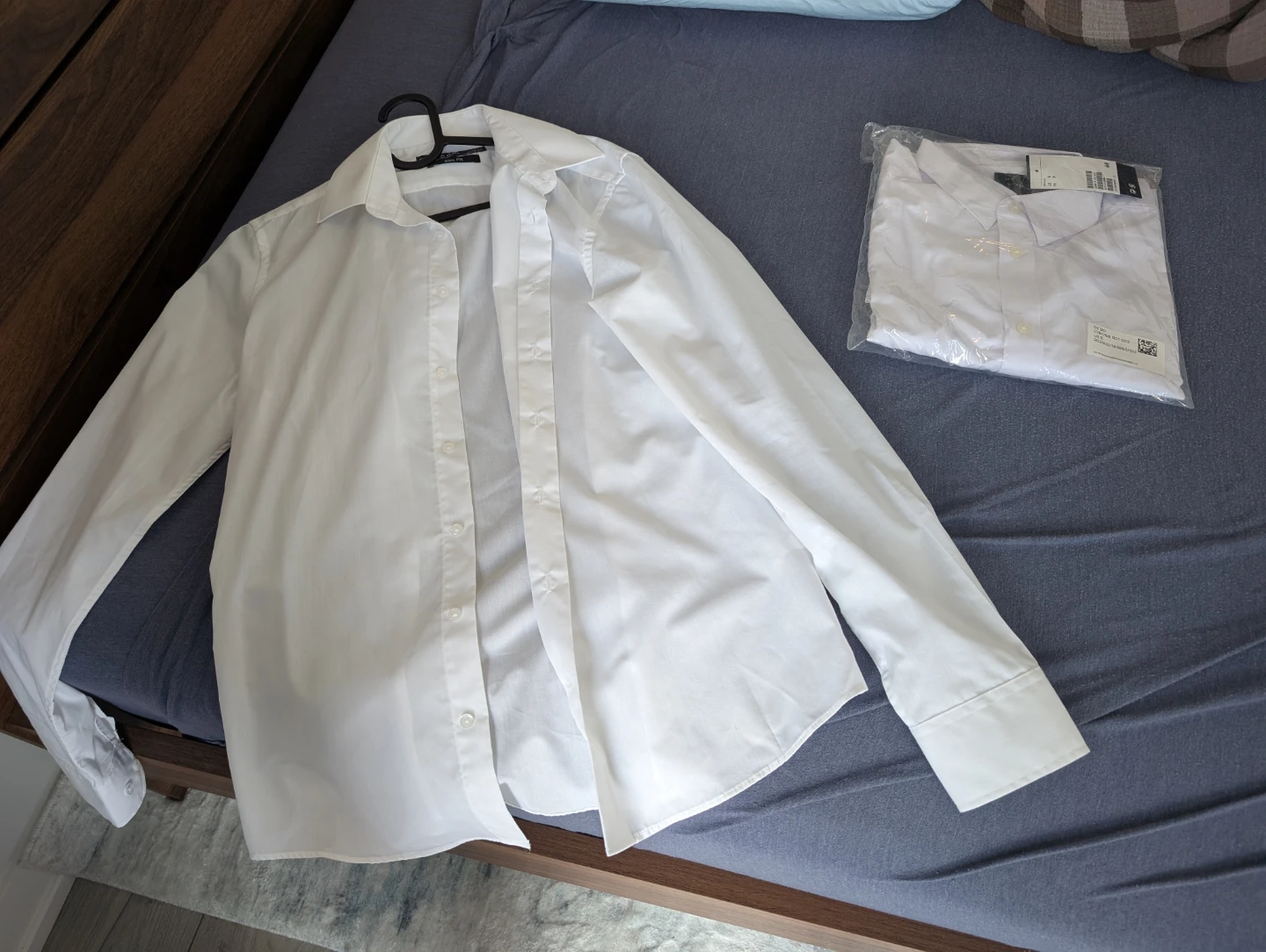 H&M, Primark Men's White Slim Fit Dress Shirt - White - photo 2