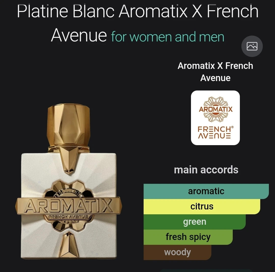 French avenue Platine blanc Aromatix 80% - photo 2