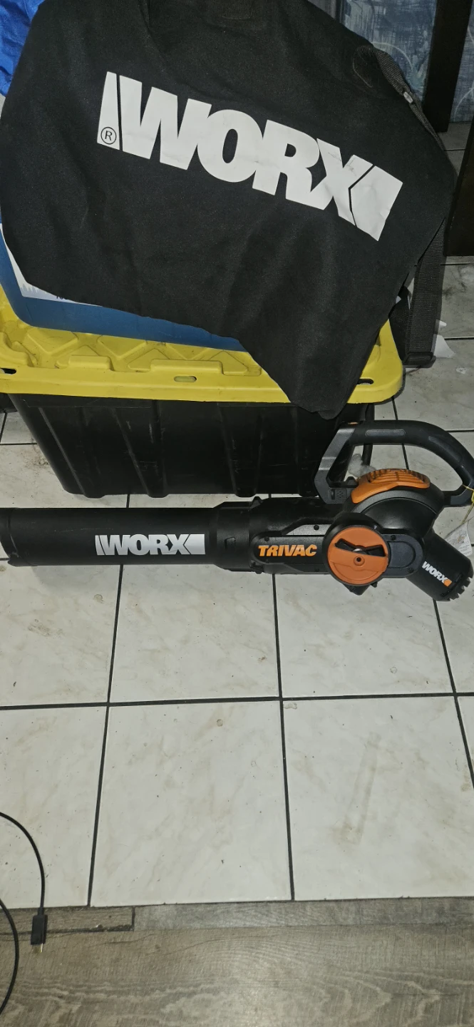 WORX TRIVAC 3-in-1 Leaf Blower, Vacuum, Mulcher