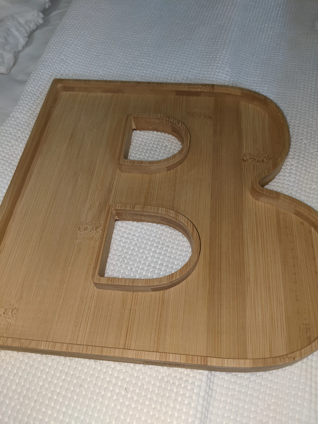Bamboo "BOO" Letters charcuterie board - photo 2