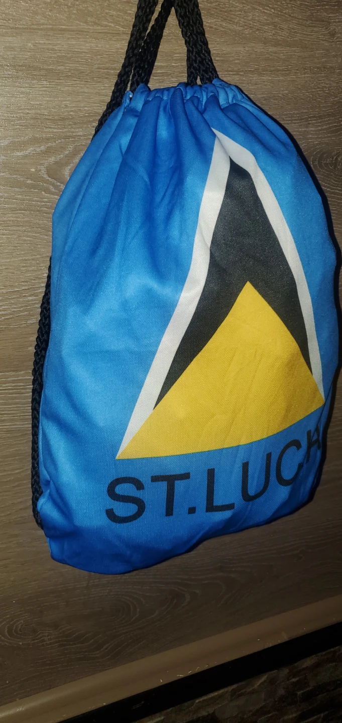 St. Lucia Drawstring Bag