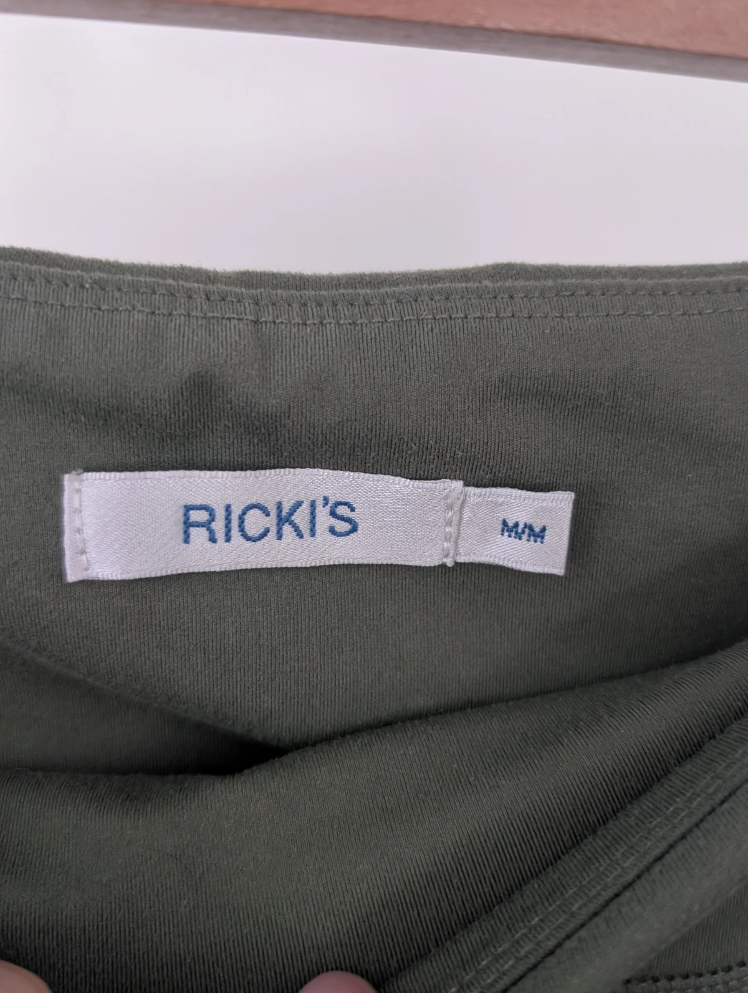 Ricki's Women's Cropped Leggings - Olive Green, Size M - photo 2