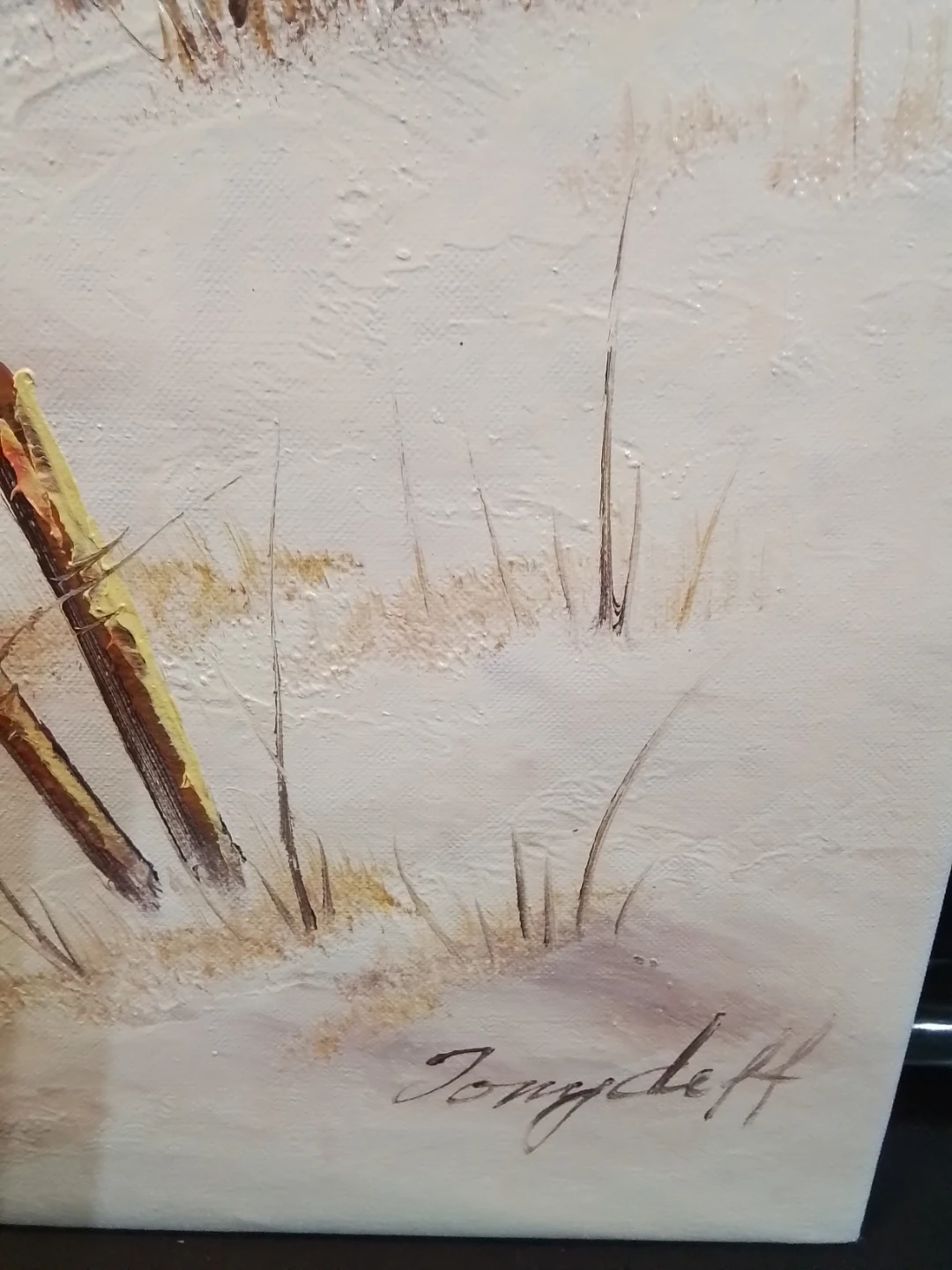 OOC Painting by Tony Deff or Tony de H., 20x24" - photo 5