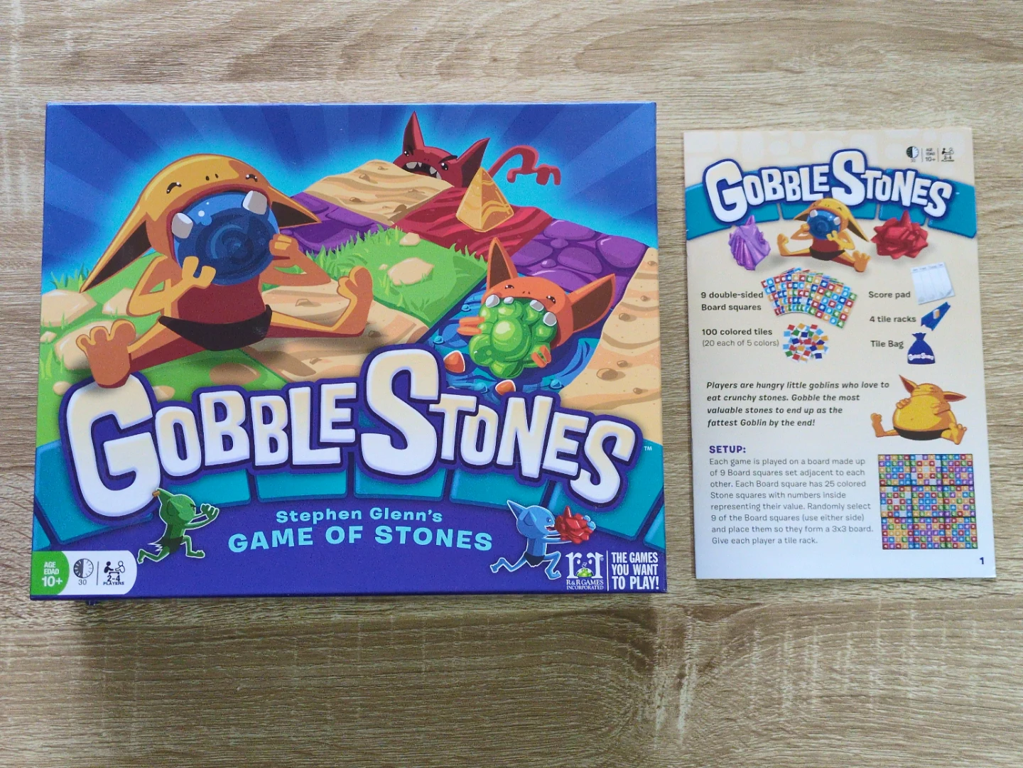 Gobble Stones Board Game