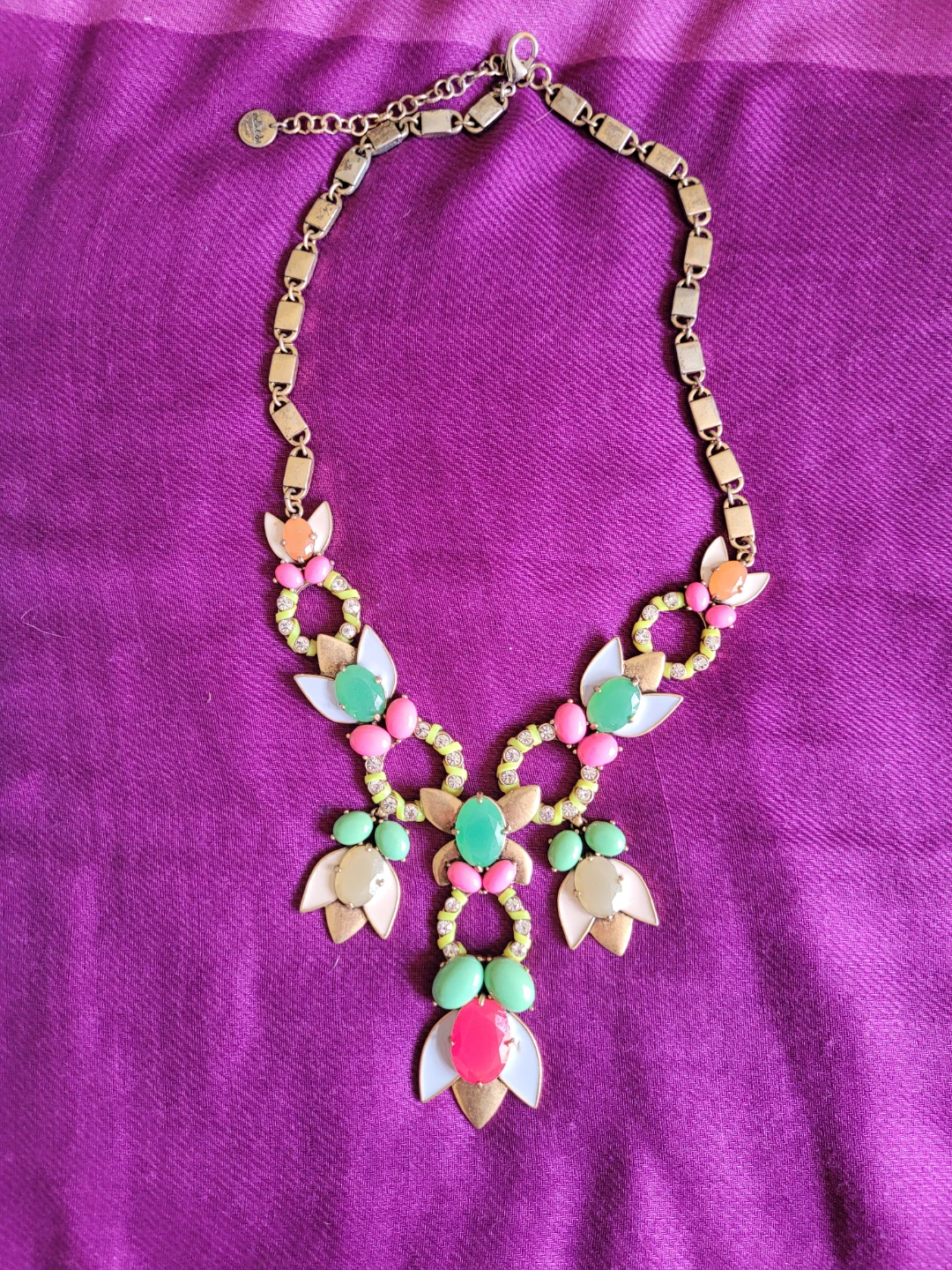 Stella & Dot Colorful Statement Necklace