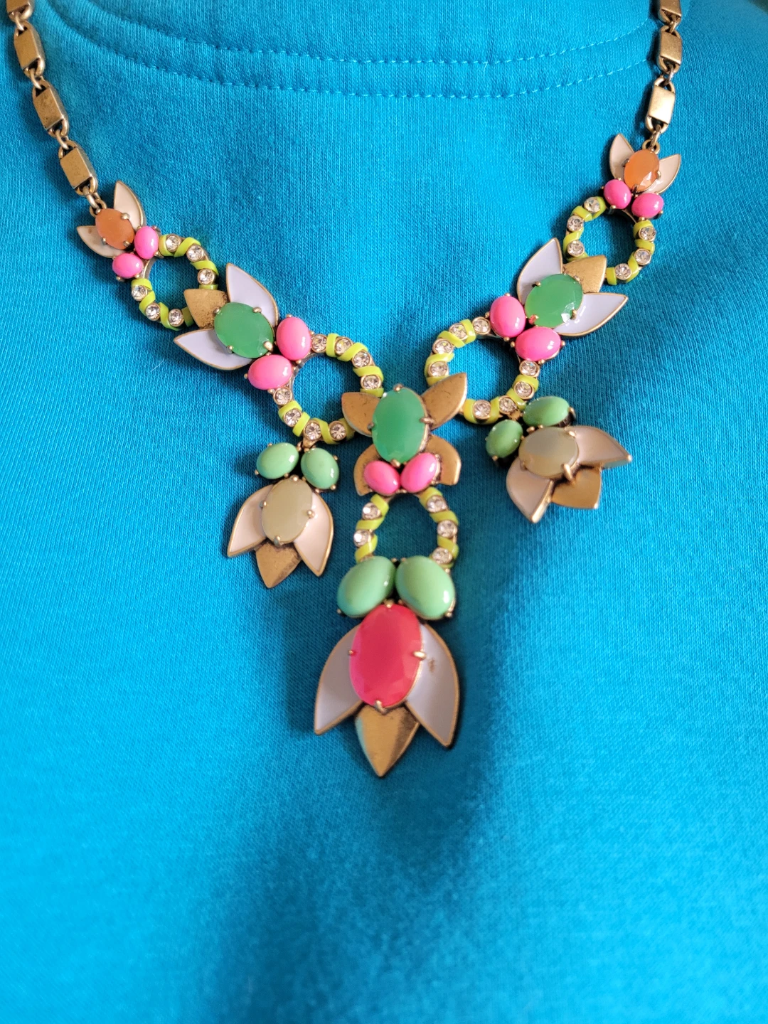 Stella & Dot Colorful Statement Necklace - photo 3