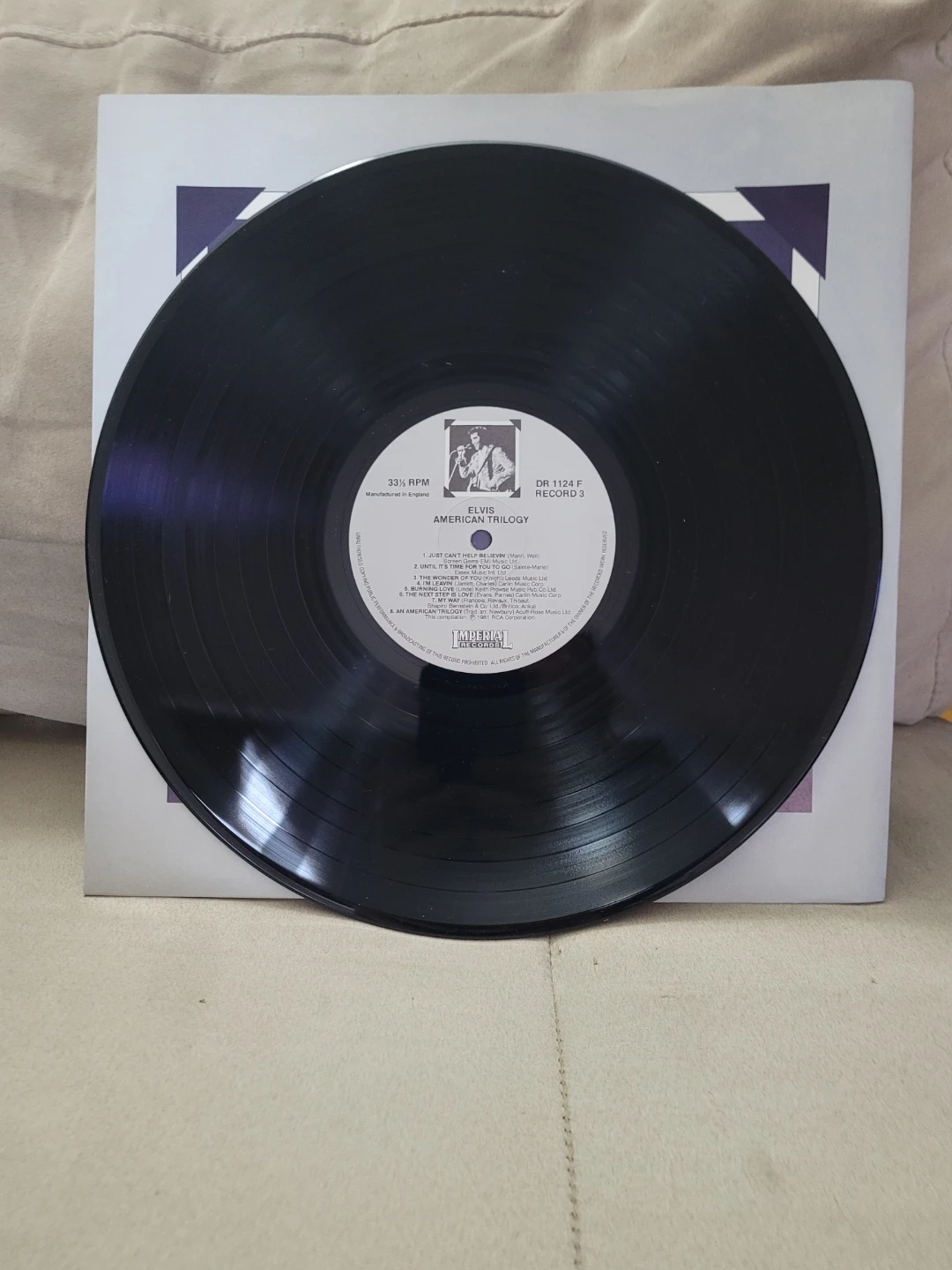 Elvis American Trilogy 3 Record Set - photo 5