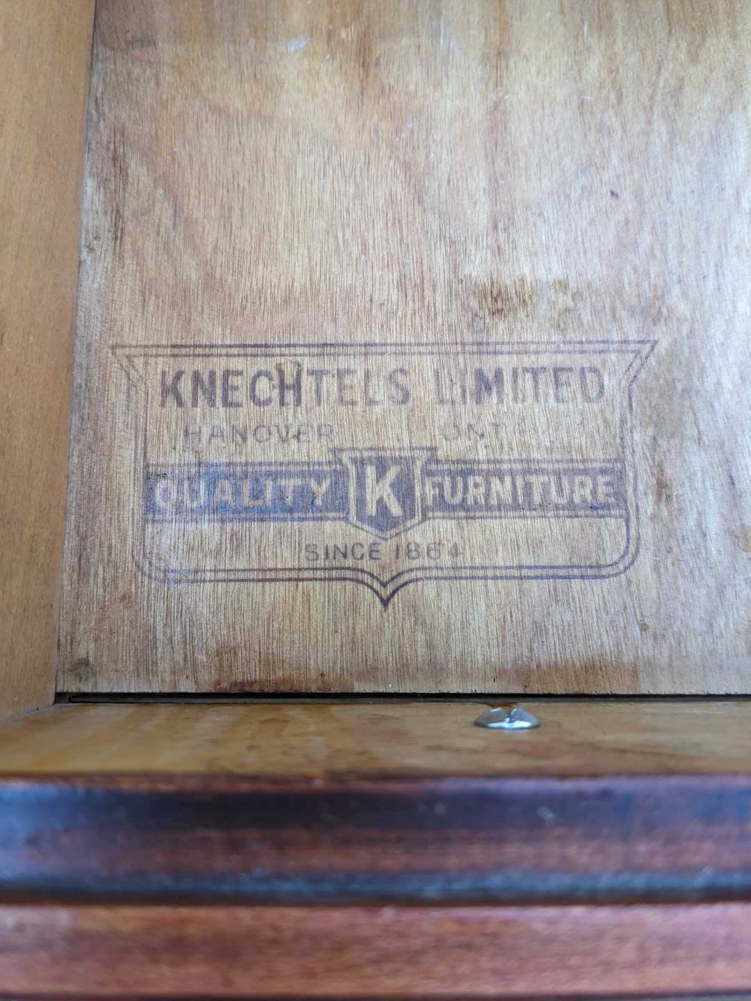 Knechtel Double Pedestal Desk in Solid Wood - photo 4