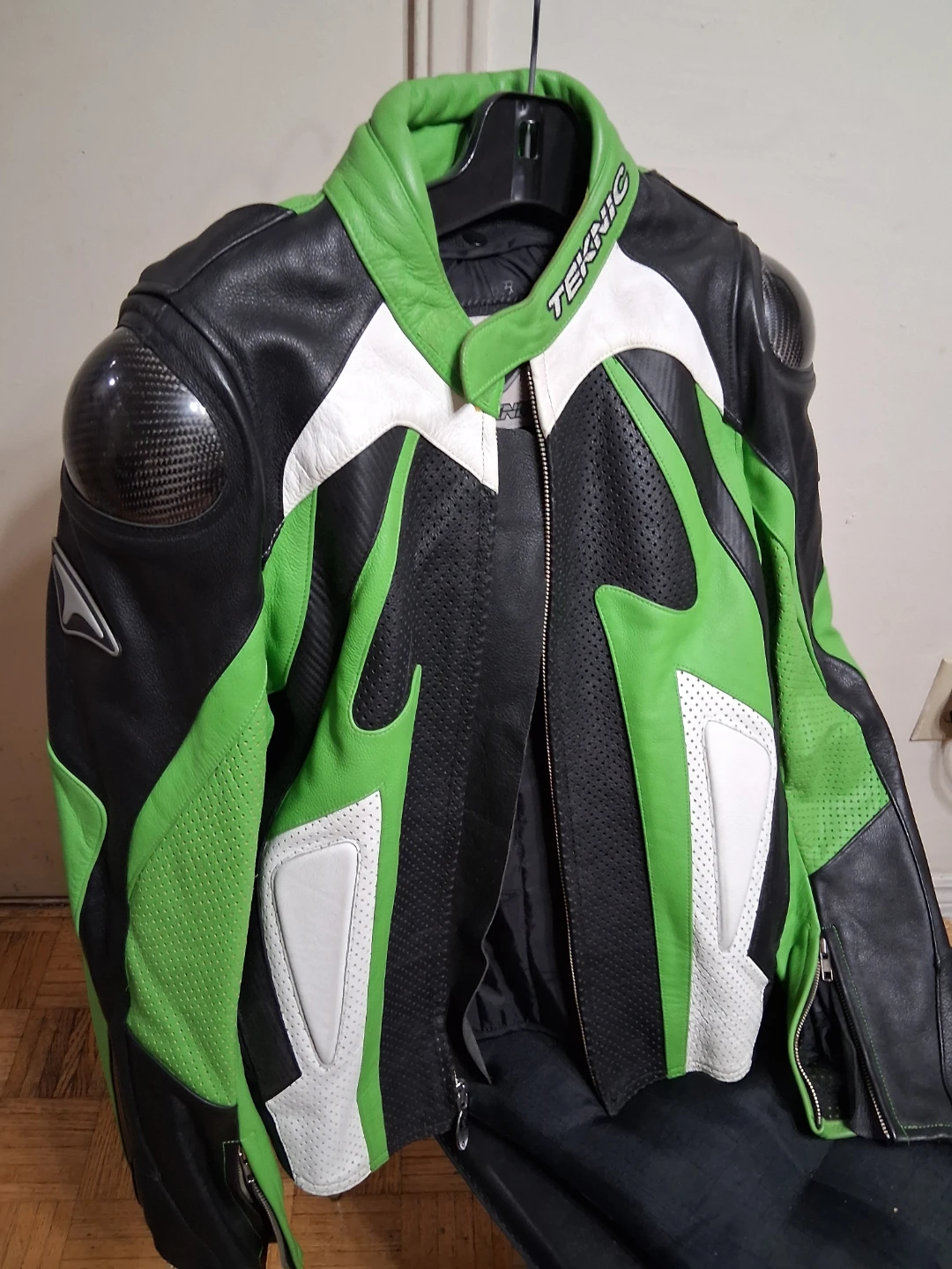 Teknic Leather Motorcycle Jacket - photo 2