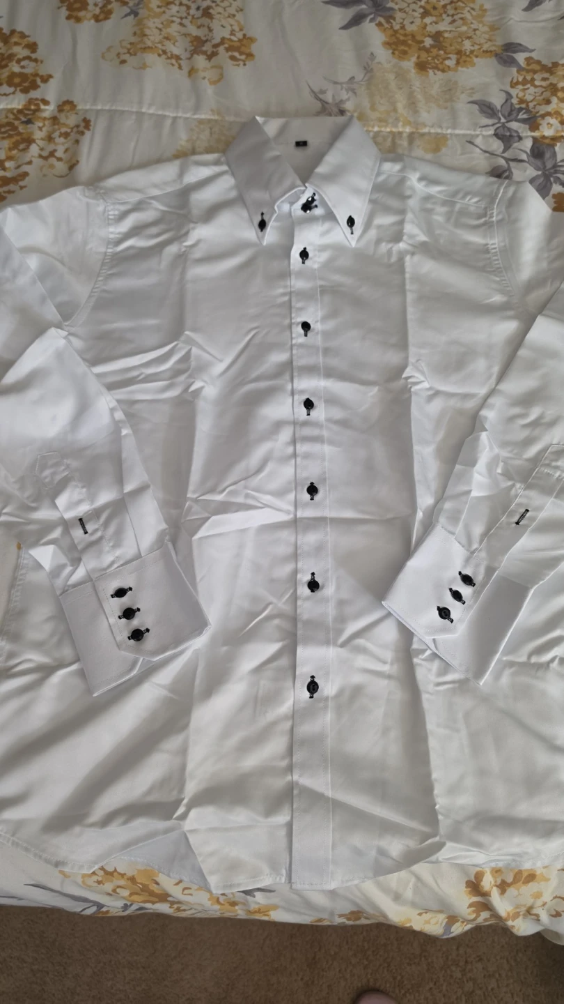 White Button-Down Shirt