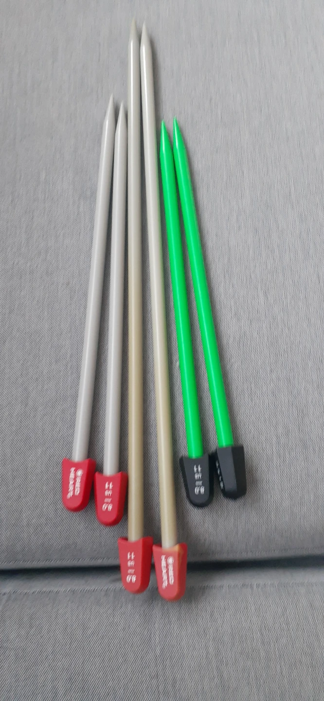 Knitting Needles Set - 3 Pairs