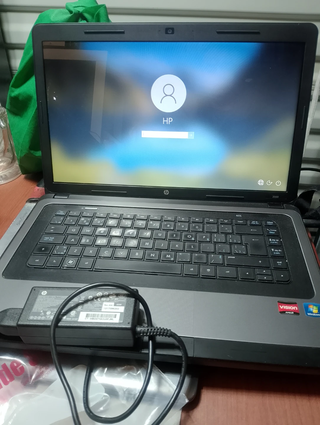 HP Laptop Hp 30$ 500GB Hardrive FORGOT THE PASSWORD WINDOWS