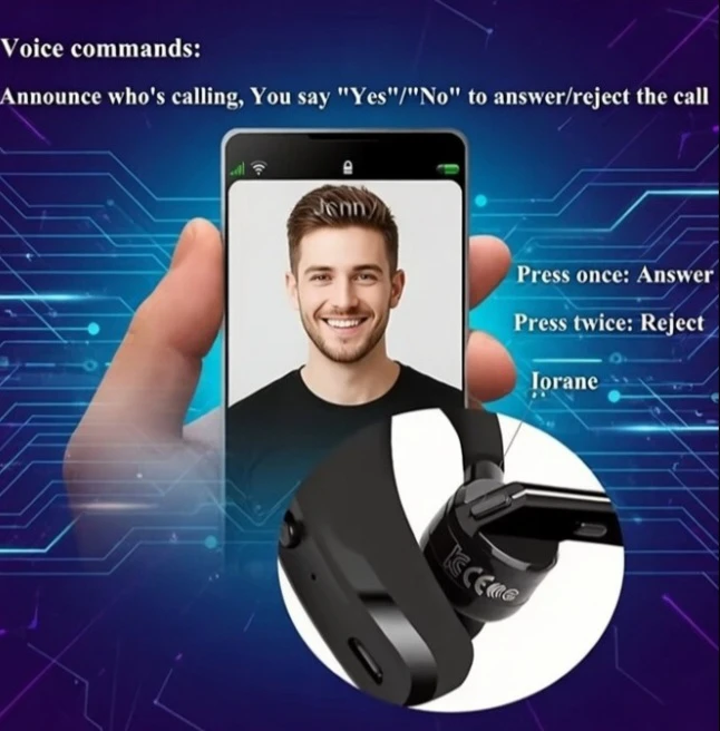 Single Wireless Bluetooth Earbud Headset - photo 3