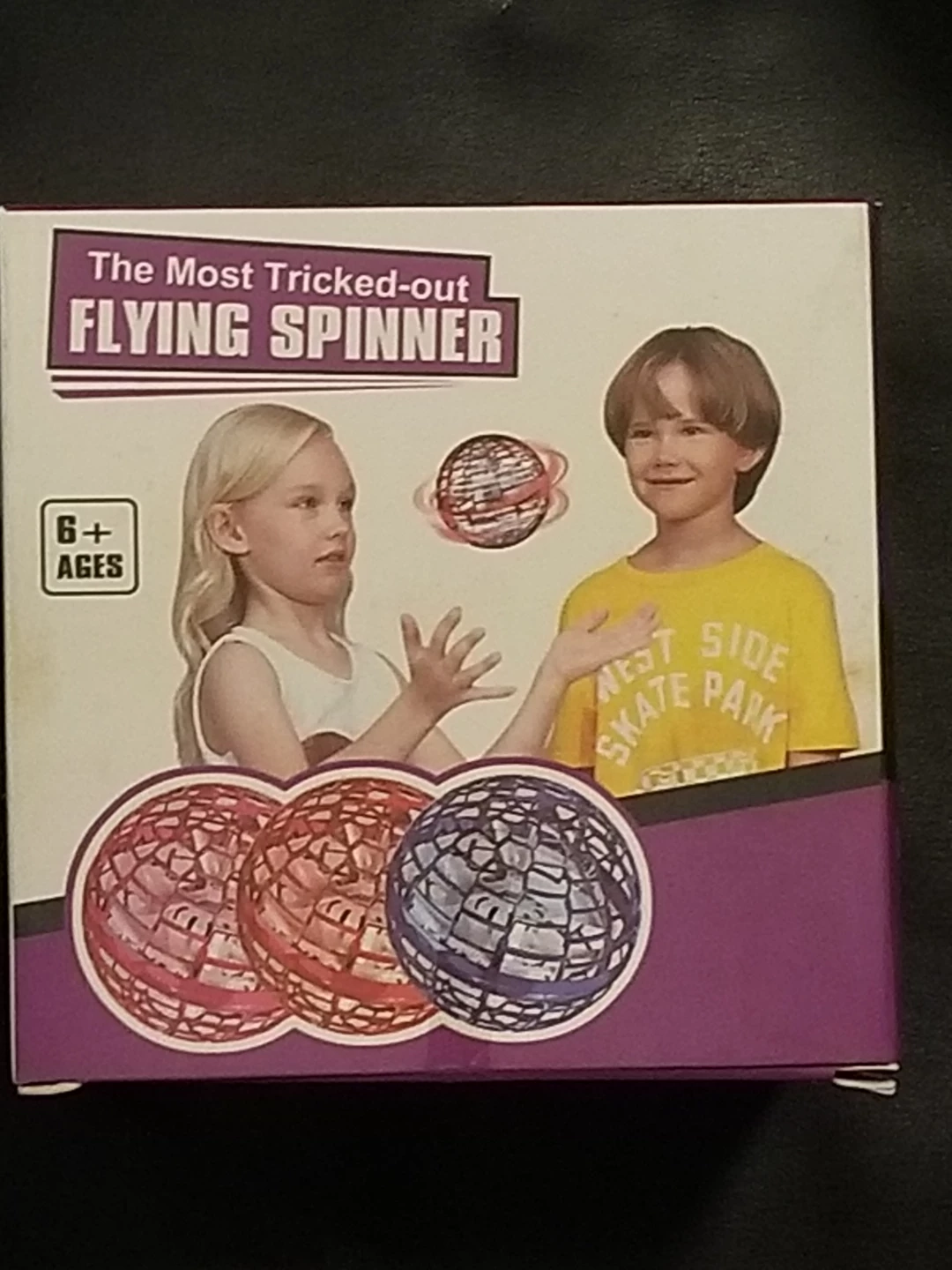 Flying Orb Ball Spinner Toy - Dynamic RGB Lights