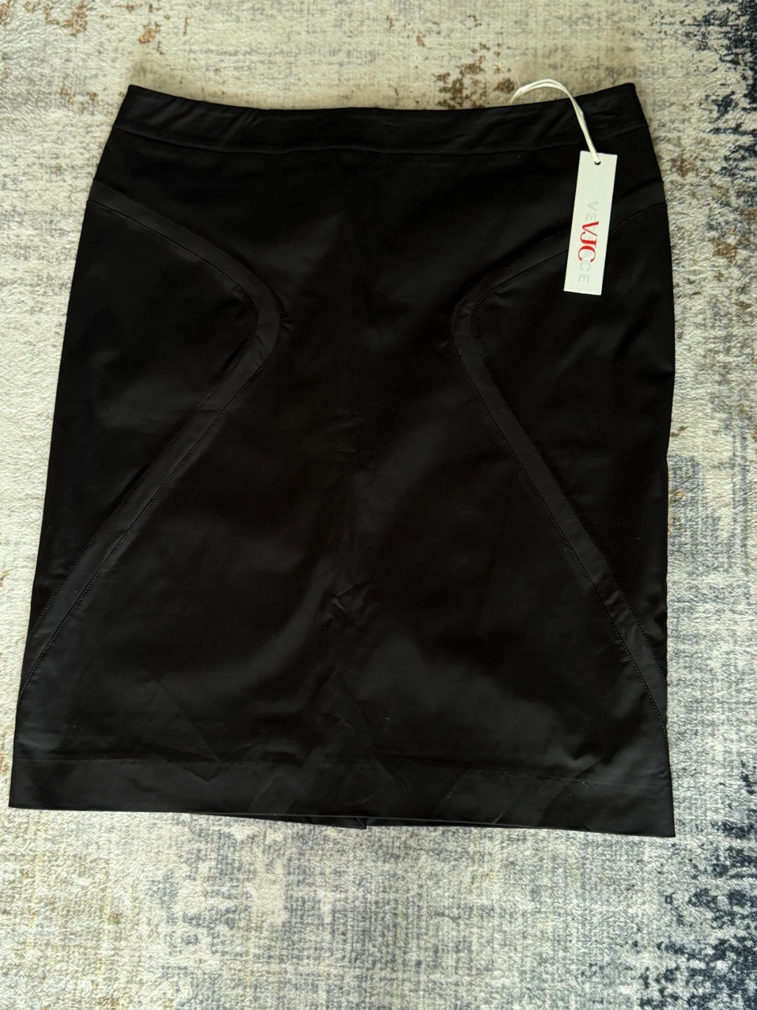 Versace VJC Black Pencil Skirt