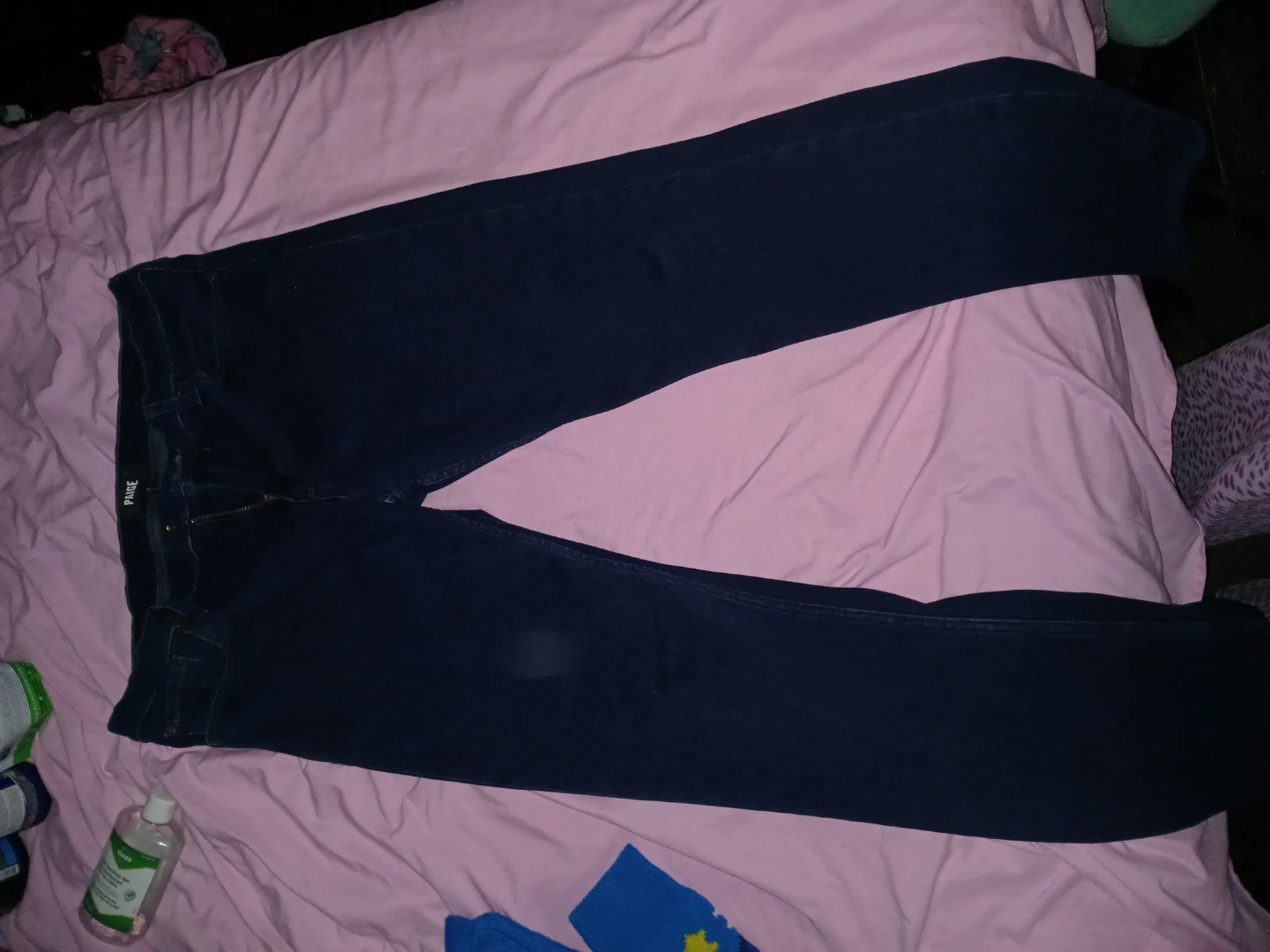 PAIGE Dark Wash Denim Jeans Size 34 - photo 2