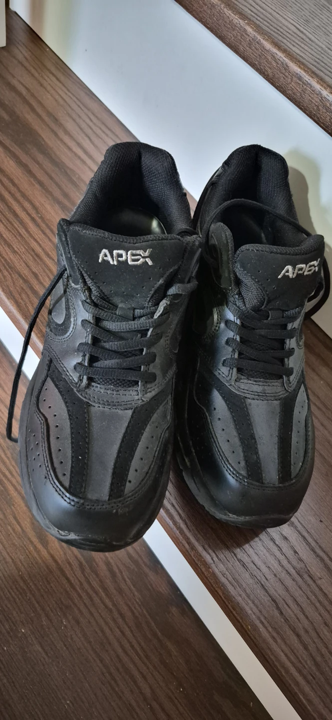 APEX Black Leather Upper Shoes - US 9.5 - photo 2