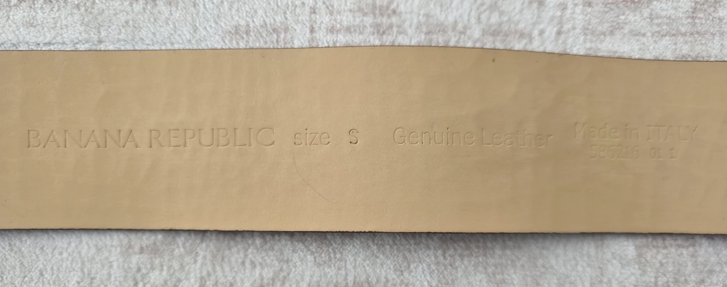 Banana Republic Genuine Leather Belt Size S - photo 2