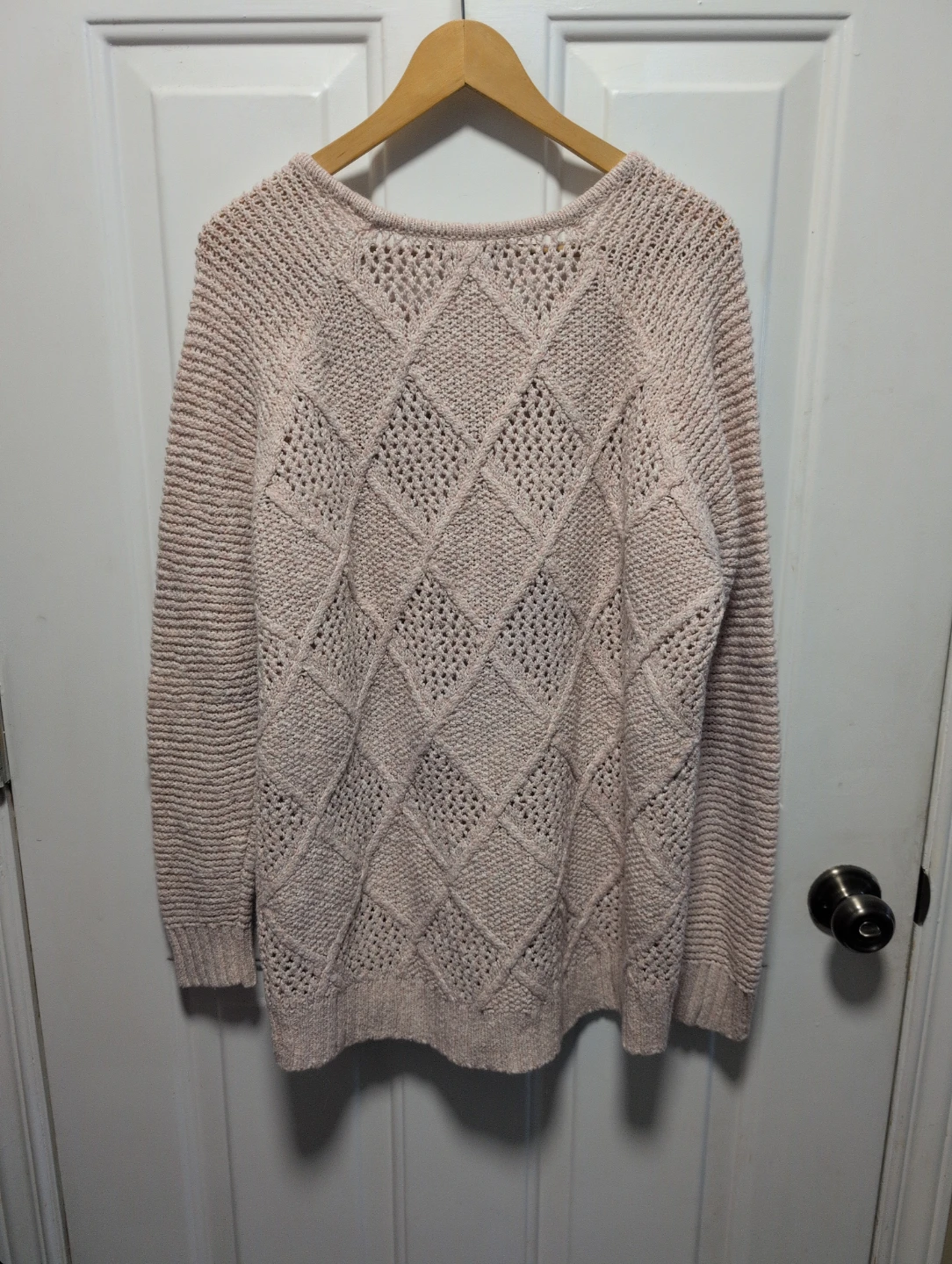 American Eagle Outfitters Pink Diamond Knit Sweater XL/TG - photo 4