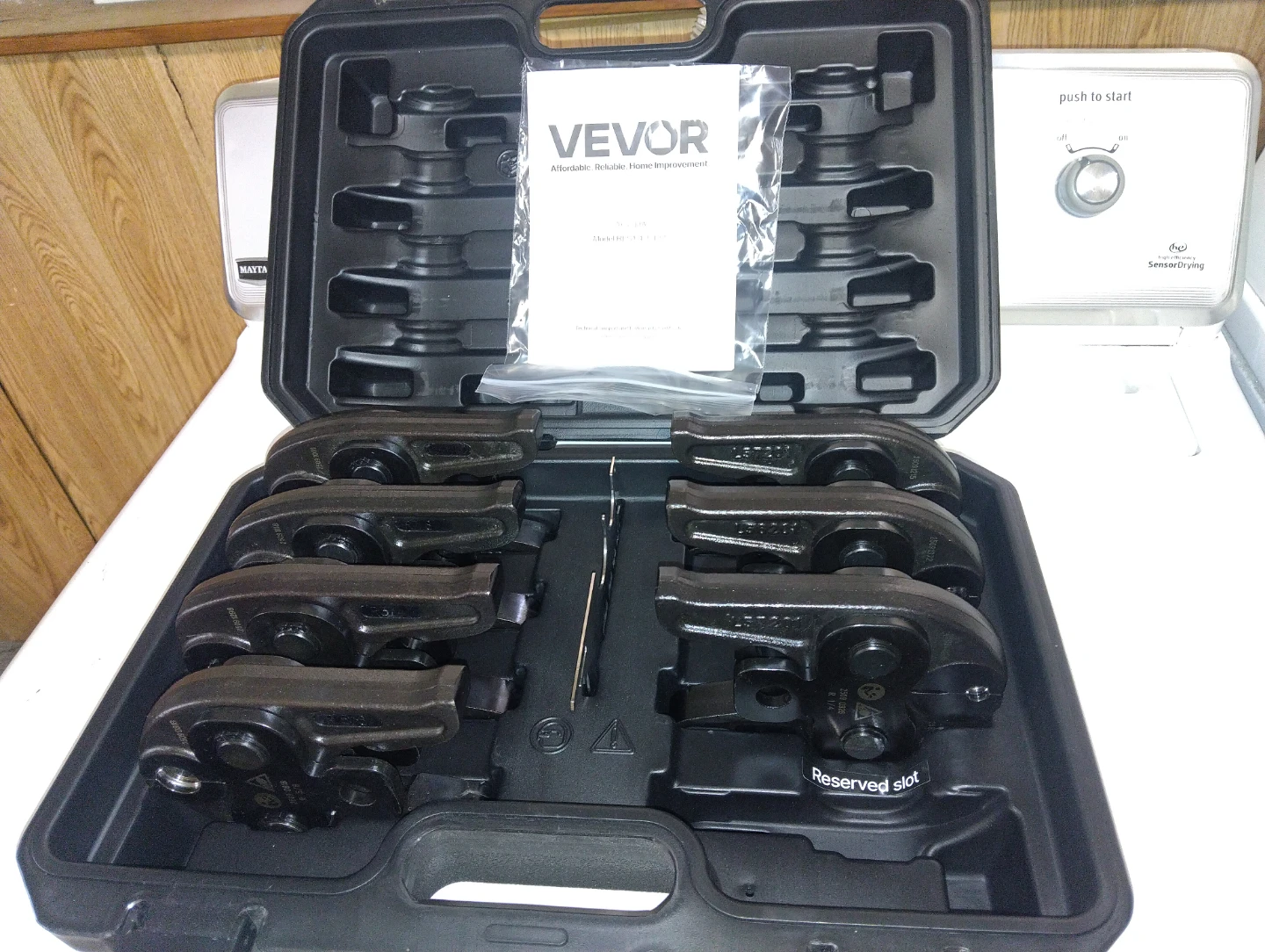 Vevor freon line set press jaws - photo 3