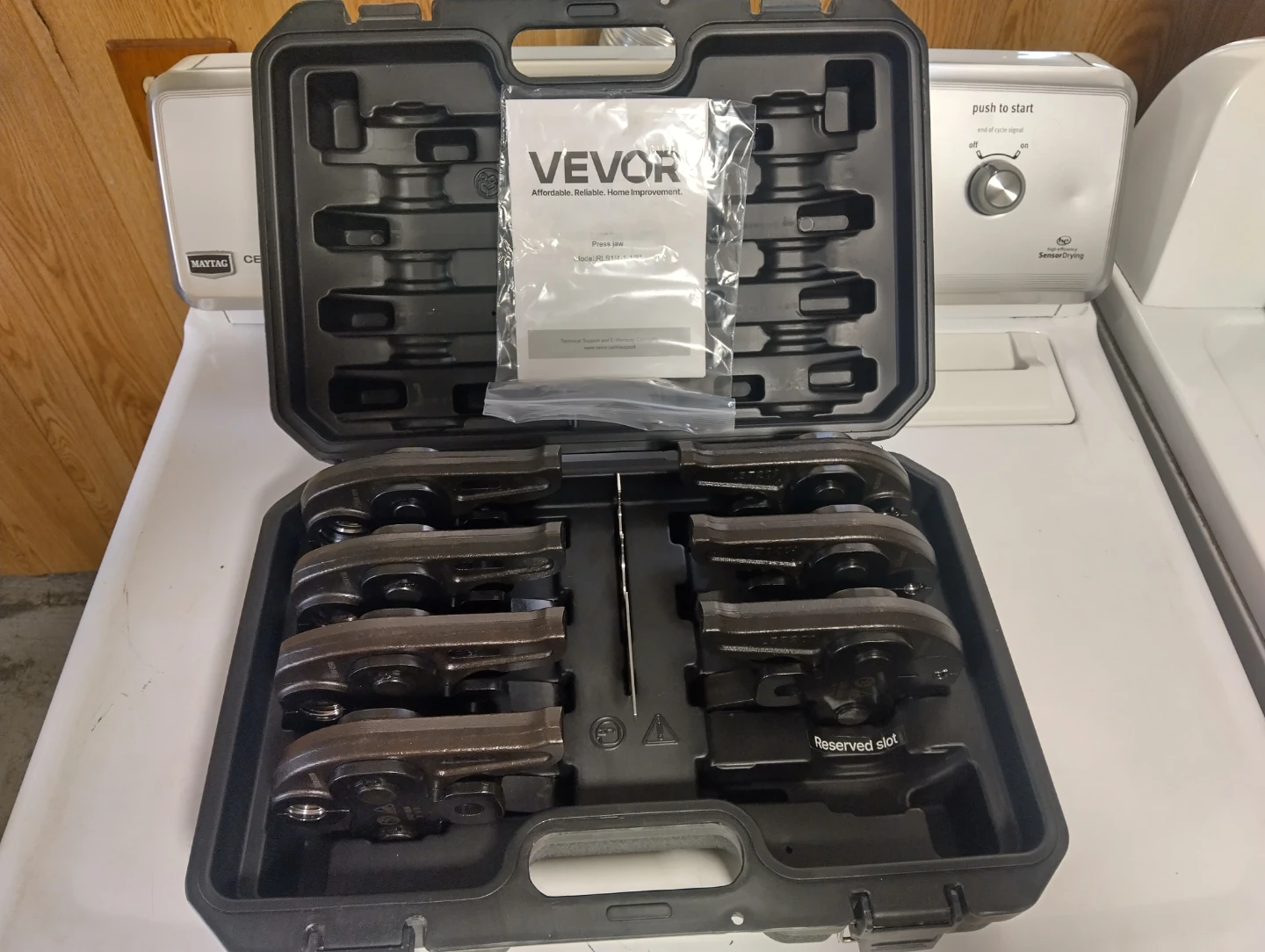 Vevor freon line set press jaws - photo 5
