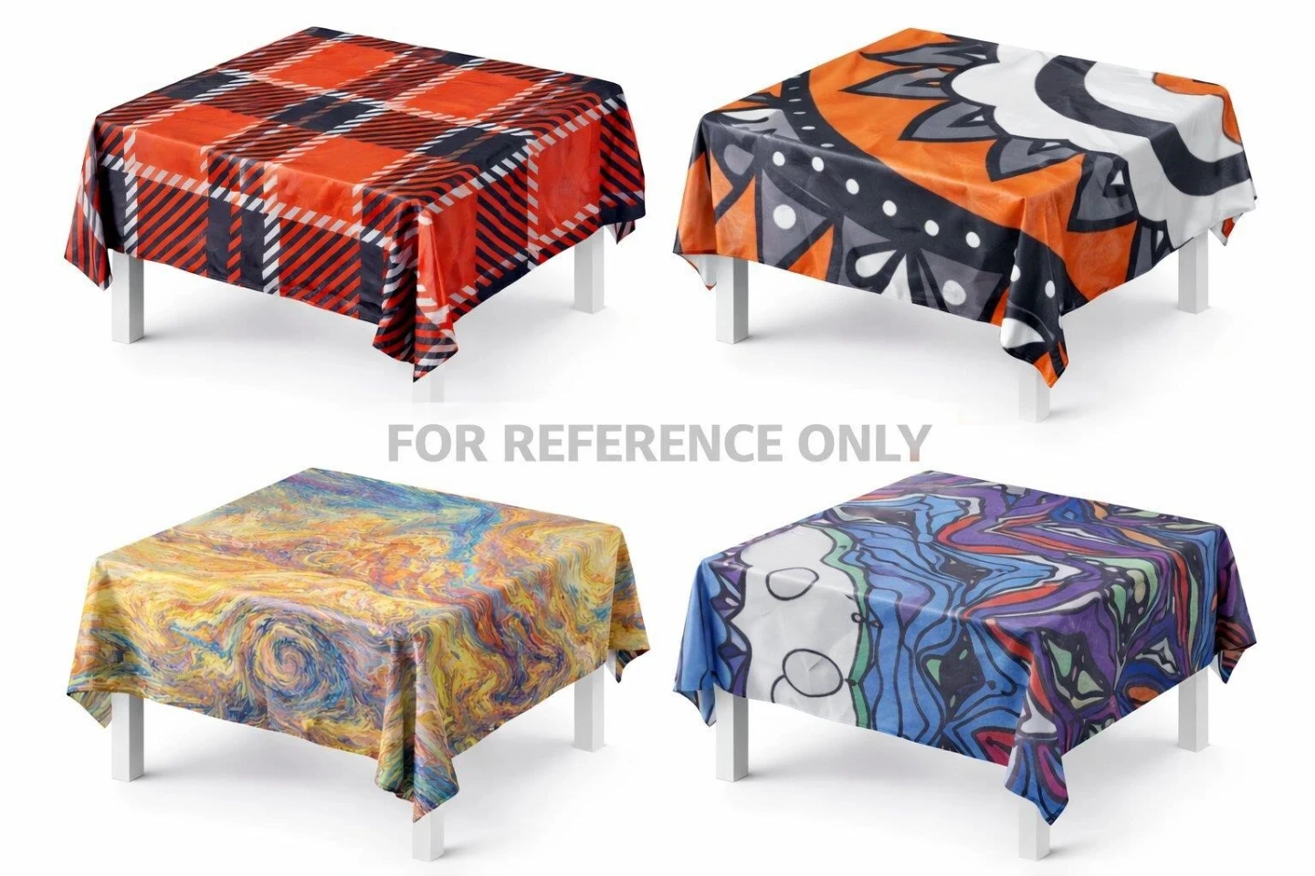 Golby's Plaid Tablecloth 60" x 84"